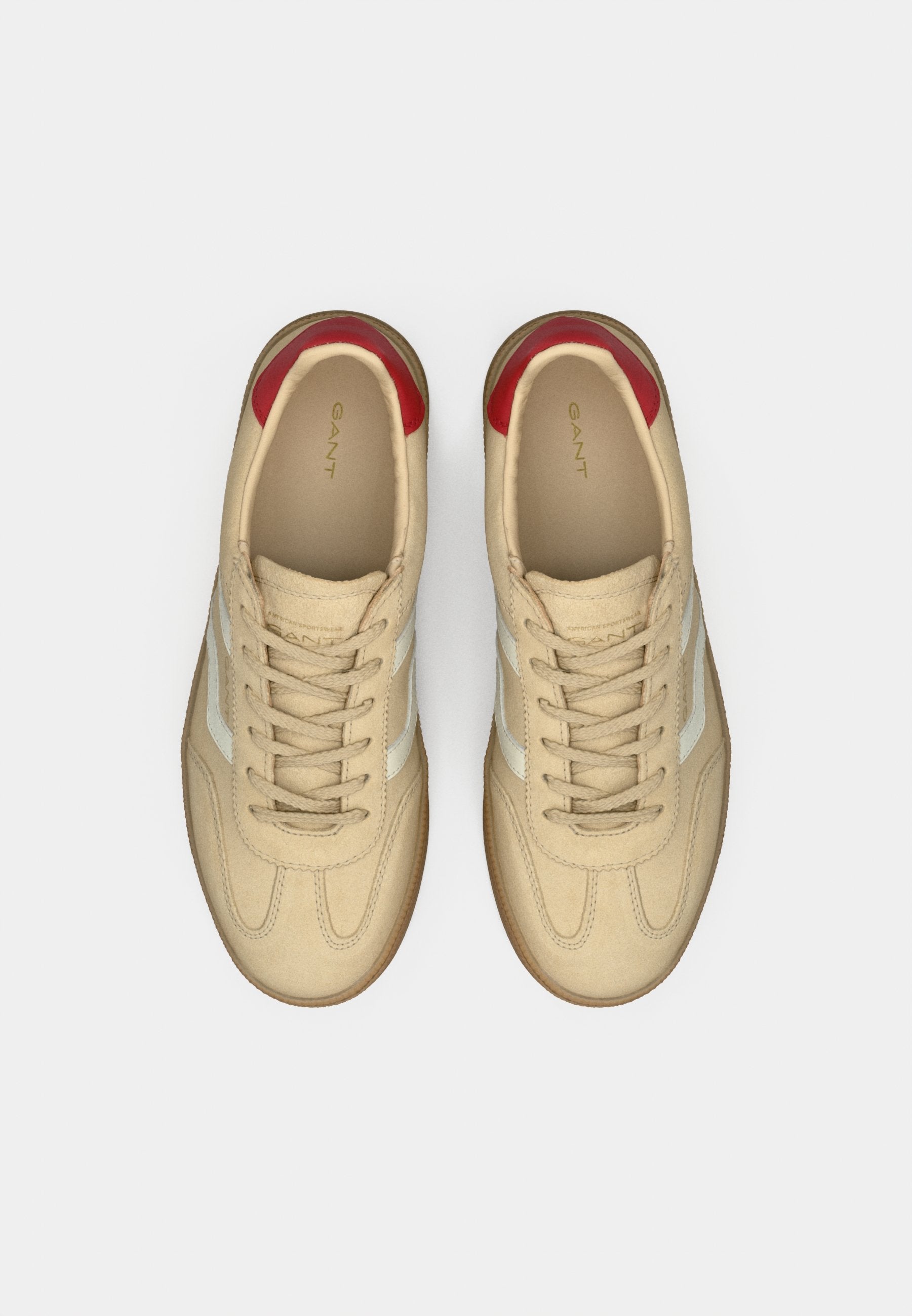 CUZIMA - Trainers - beige/red