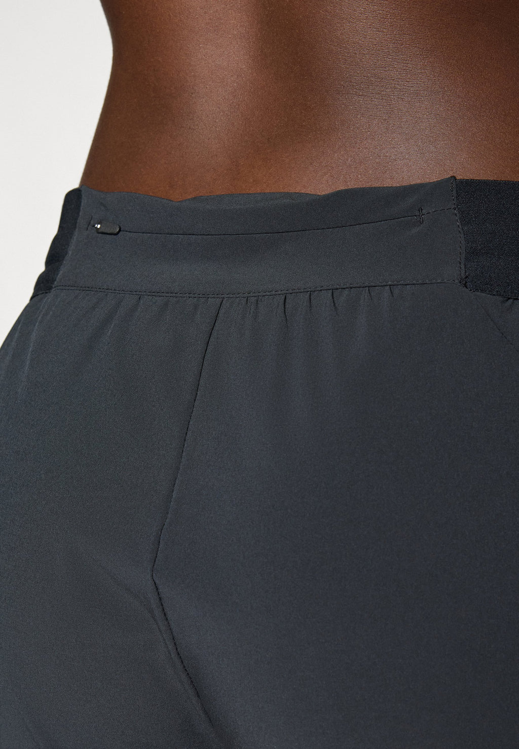 SWIFT - Tracksuit bottoms - black/reflective silver-coloured