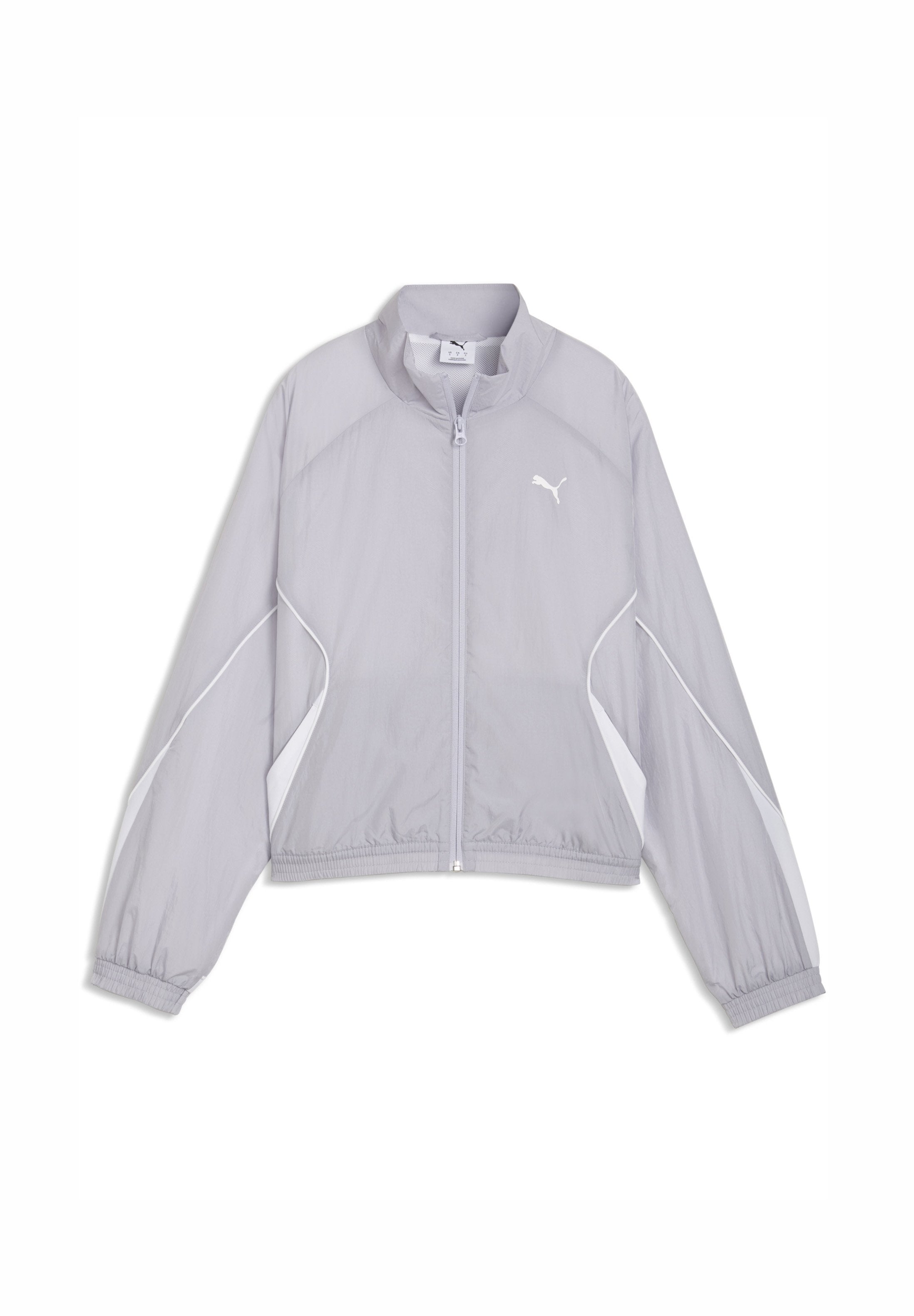 RELAXED FULL-ZIP - Training jacket - vibrant silver