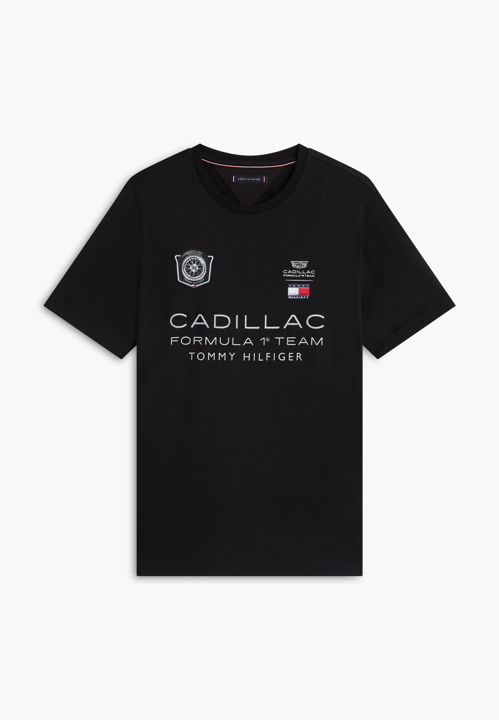 TH X CADILLAC FORMULA 1 TEAM CAR GRAPHIC BLACK TEE UNISEX - Print T-shirt - black