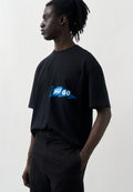NOHA CROP - Print T-shirt - black