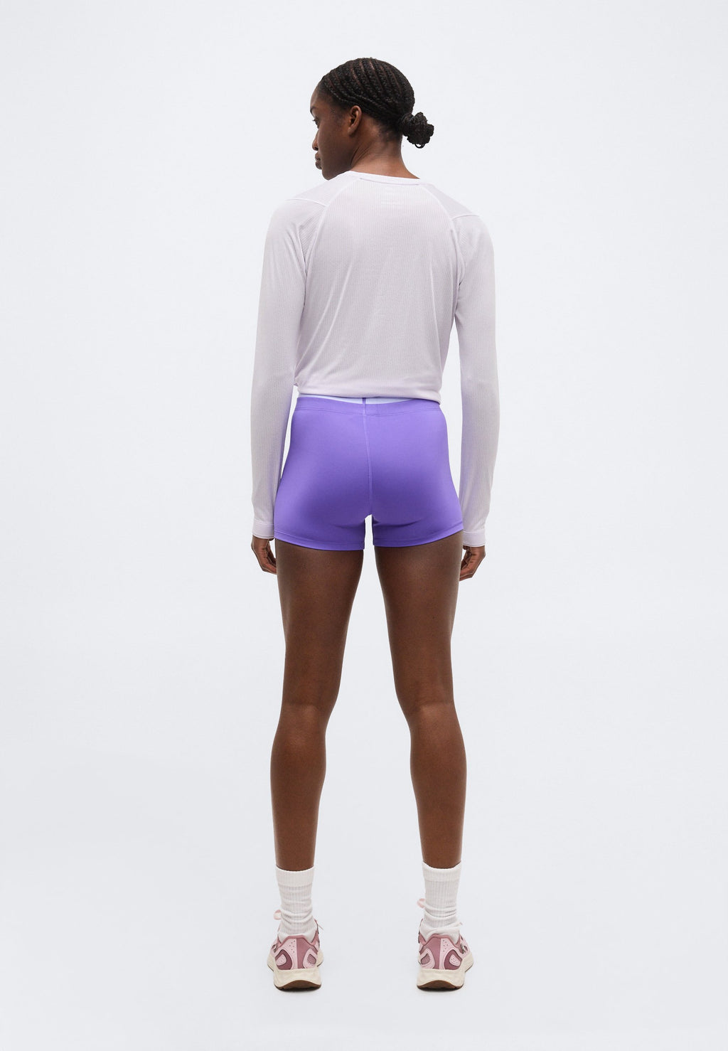 FAST DAYS HOT SHORT - Short running tights - electric purple