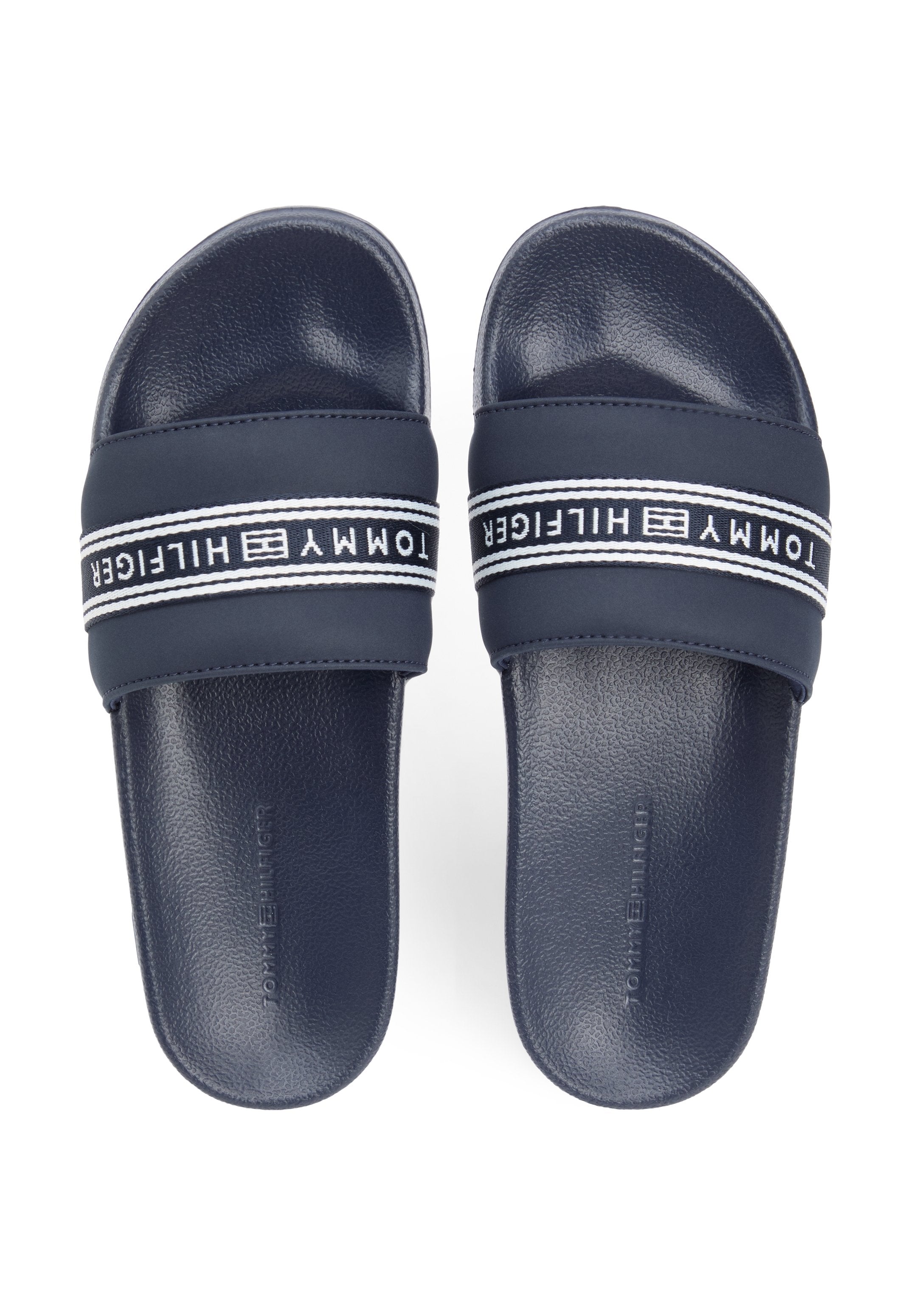 WEBBING STRAP POOL SLIDES - Pool slides - space blue