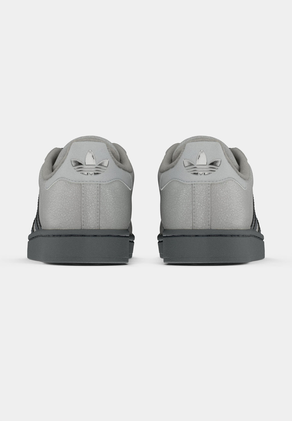 SUPERSTAR II - Trainers - grey two/grey five/silver-coloured metallic