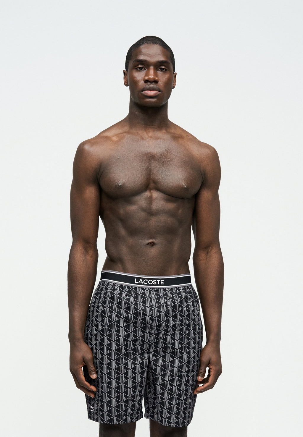 Pyjama bottoms - black/lead grey
