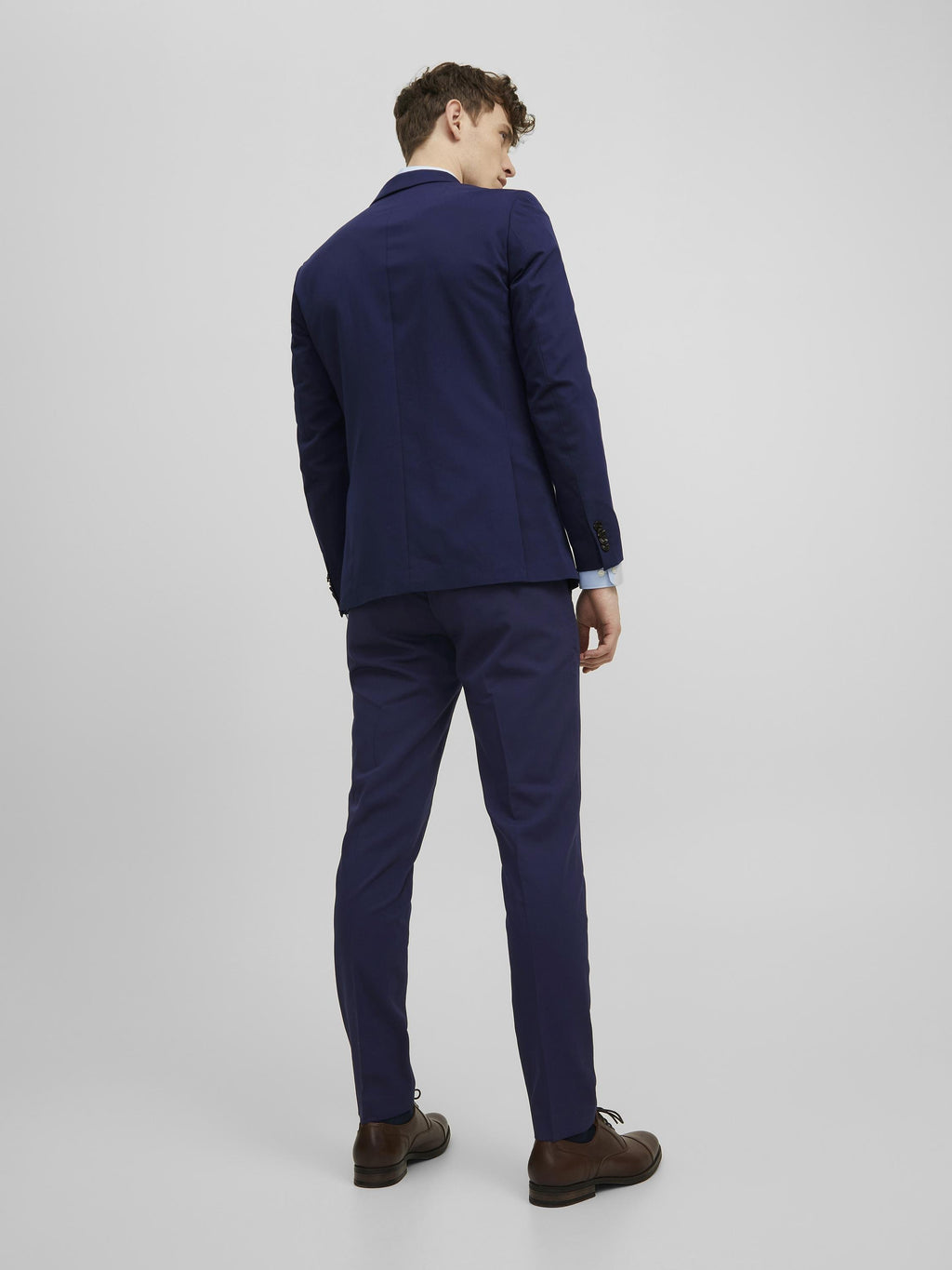 JPRFRANCO Super Slim Fit - Blazer jacket - medieval blue