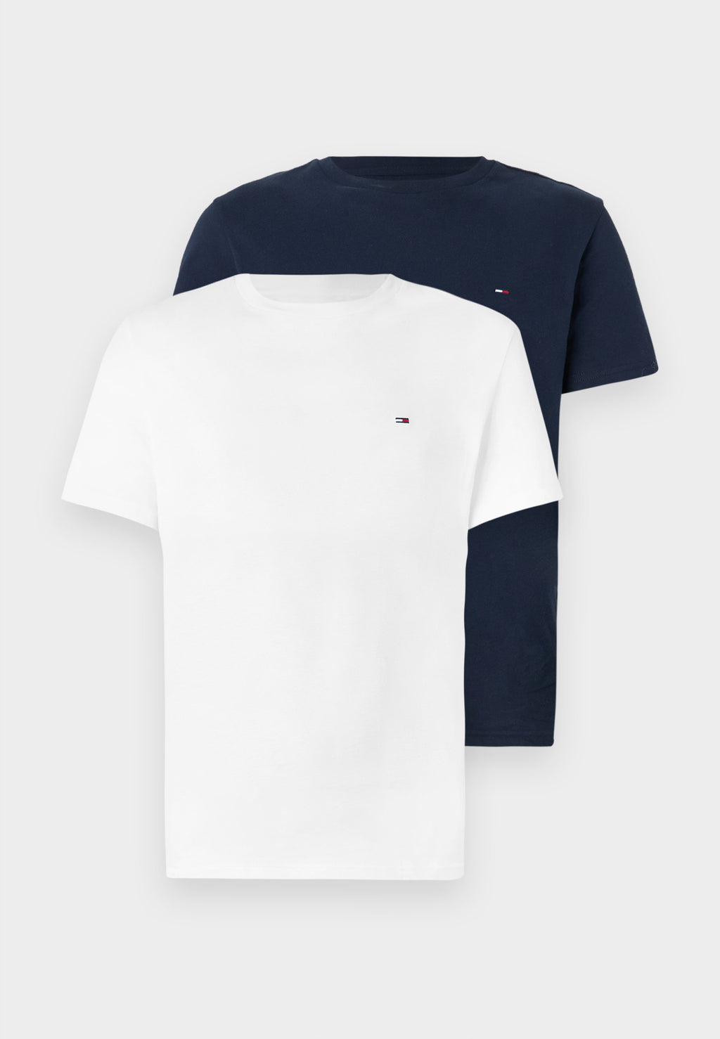 SLIM TEE 2 PACK - Basic T-shirt - ecru/dark night navy