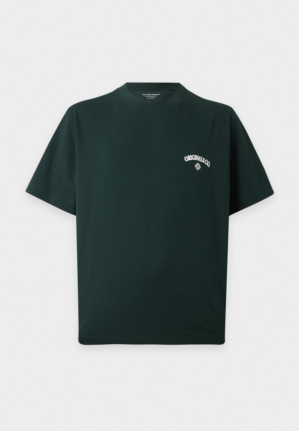 JORSANTORINI TEE CREW NECK - Print T-shirt - pine grove