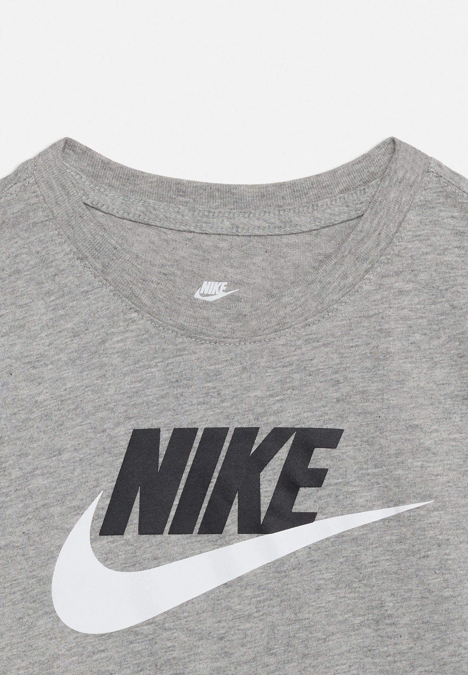TEE FUTURA UNISEX - Print T-shirt - dark grey heather/black/white