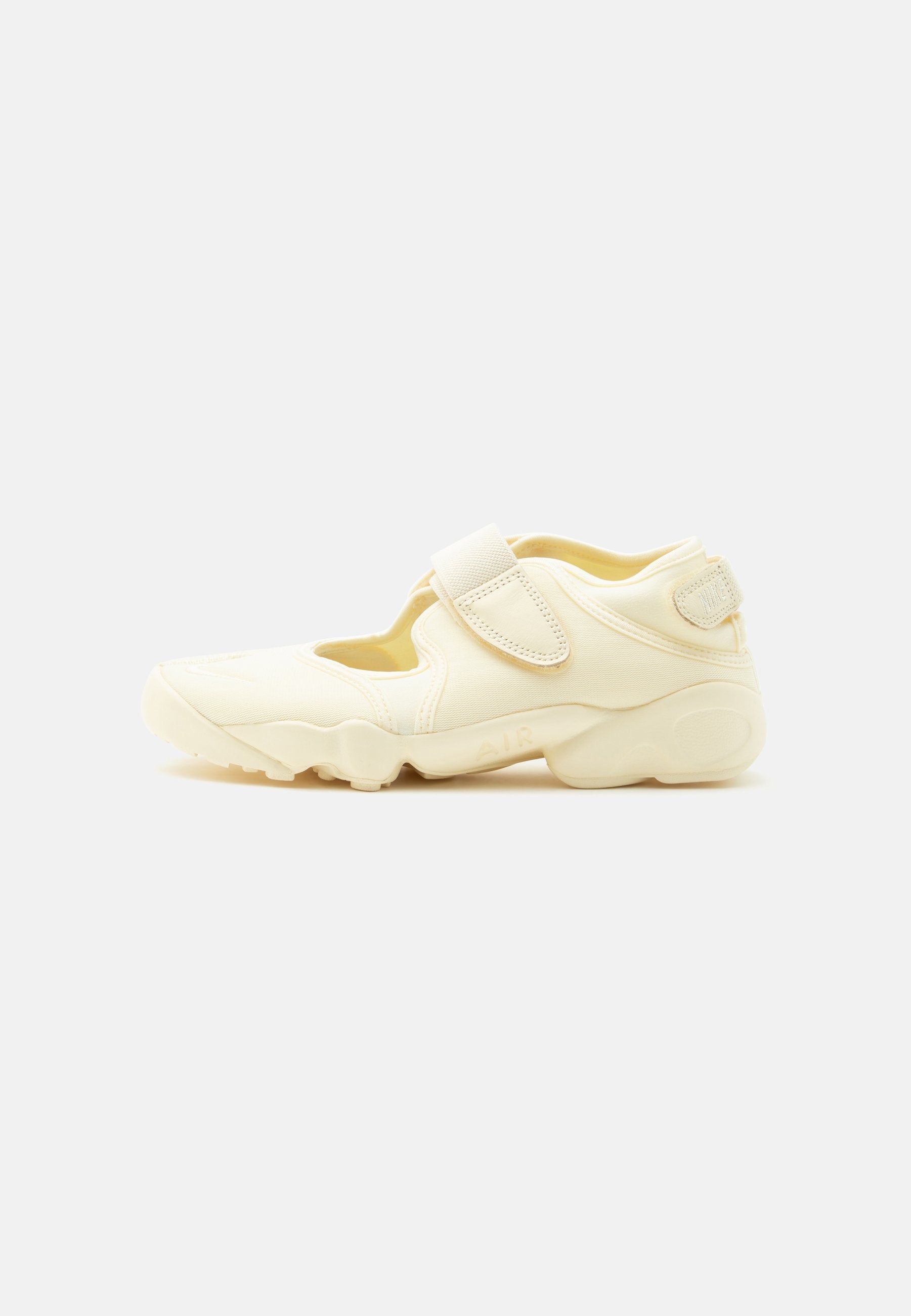AIR RIFT - Ankle strap ballet pumps - sunbleach/black