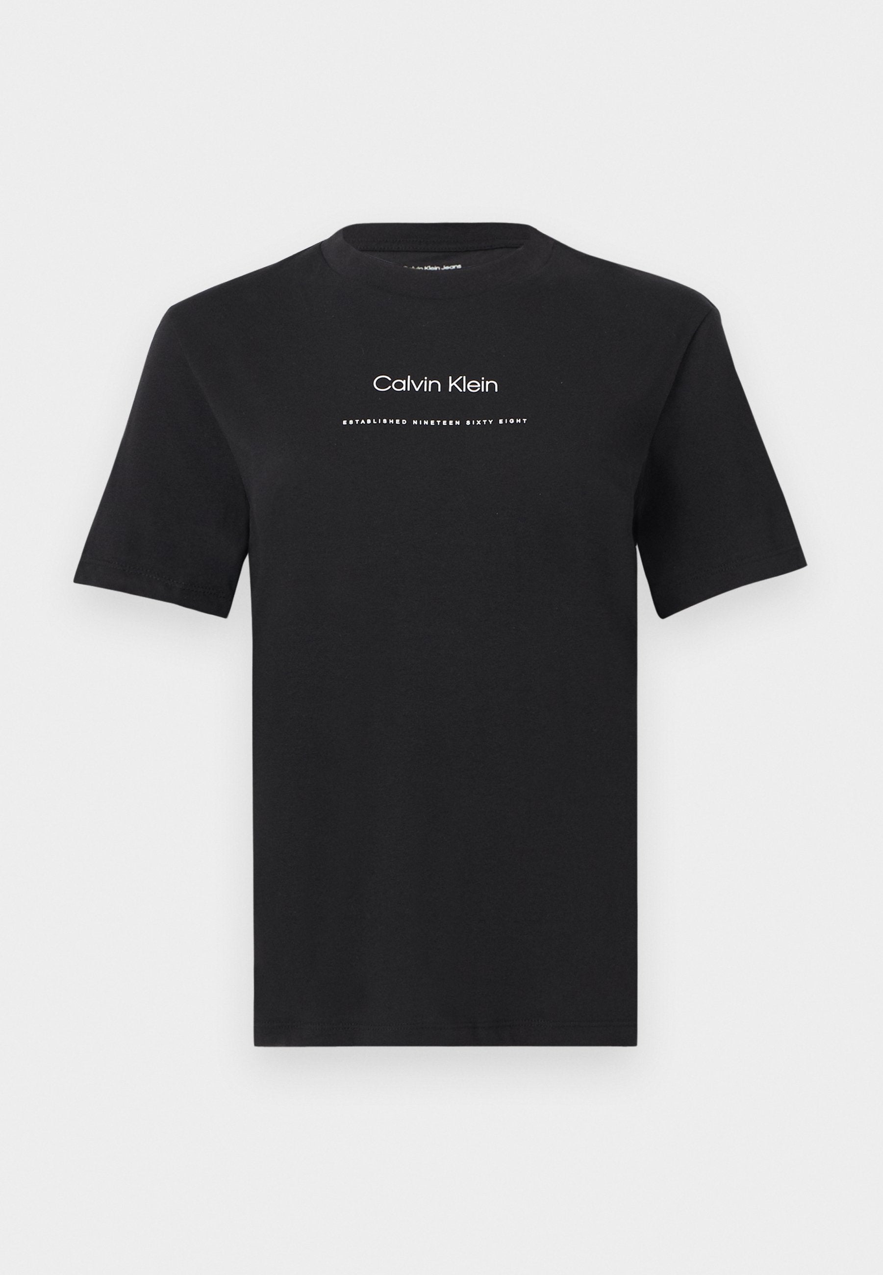 MULTI LOGO CLASSIC TEE - Print T-shirt - black