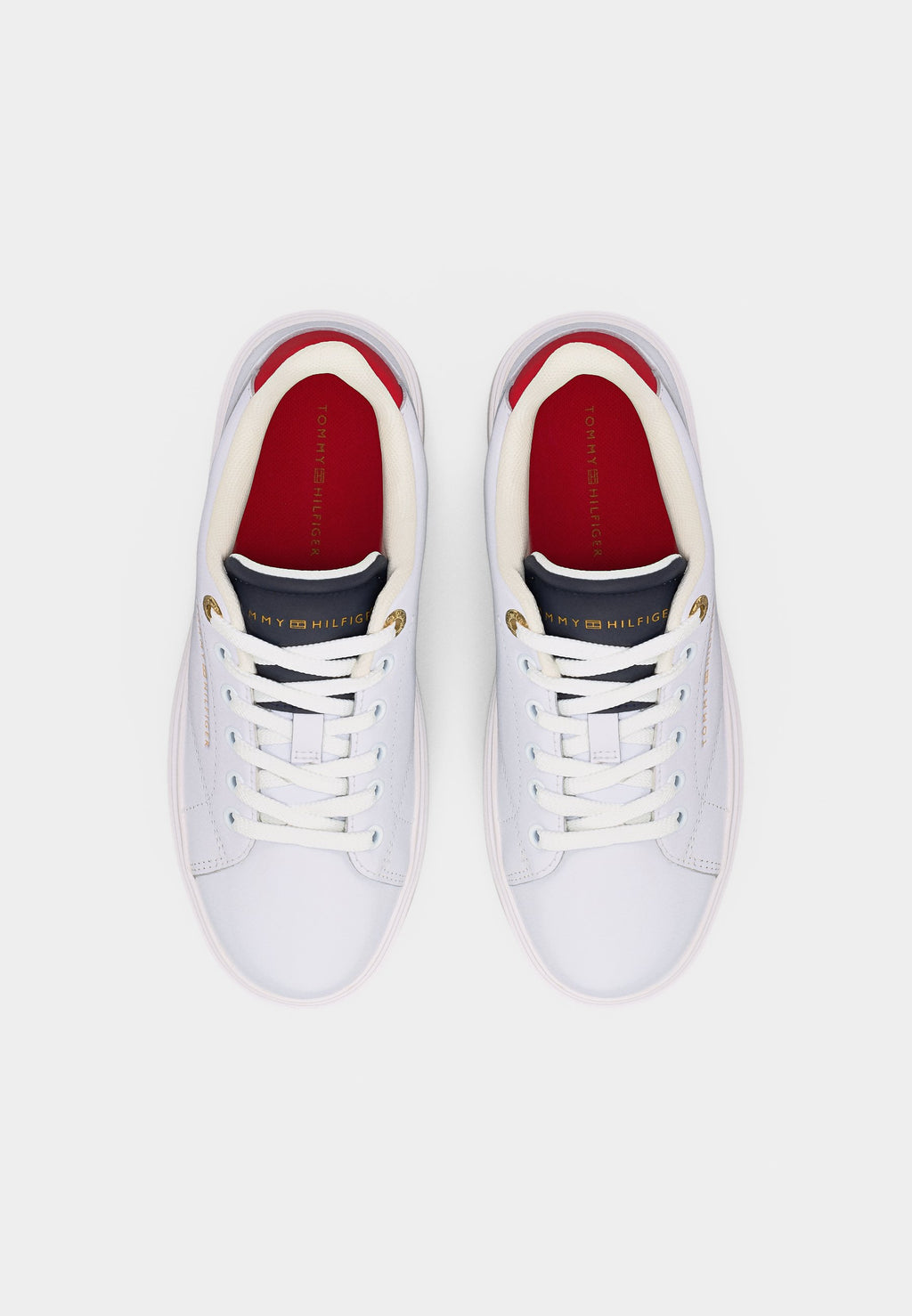 FEMININE CUPSOLE - Baskets basses - rouge/blanc/bleu