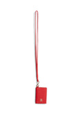 HILFIGER ICON CARD HOLDER WITH STRAP - Passport holder - primary red
