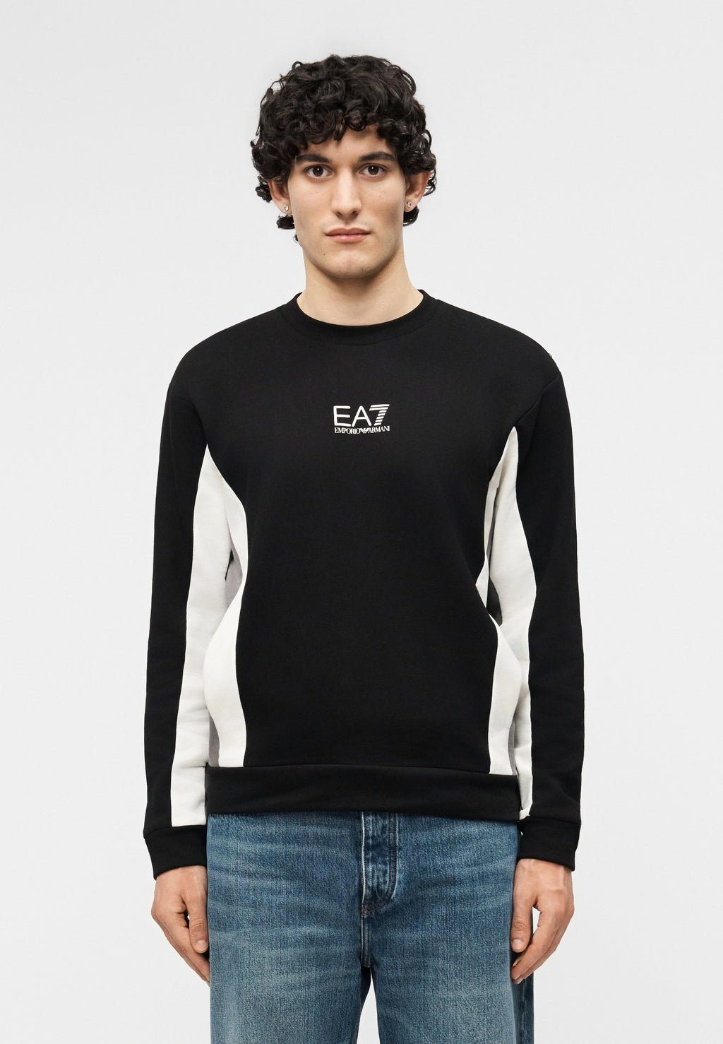 TRAIN SUMMER BLOCK UNISEX - Sweatshirt - black beauty