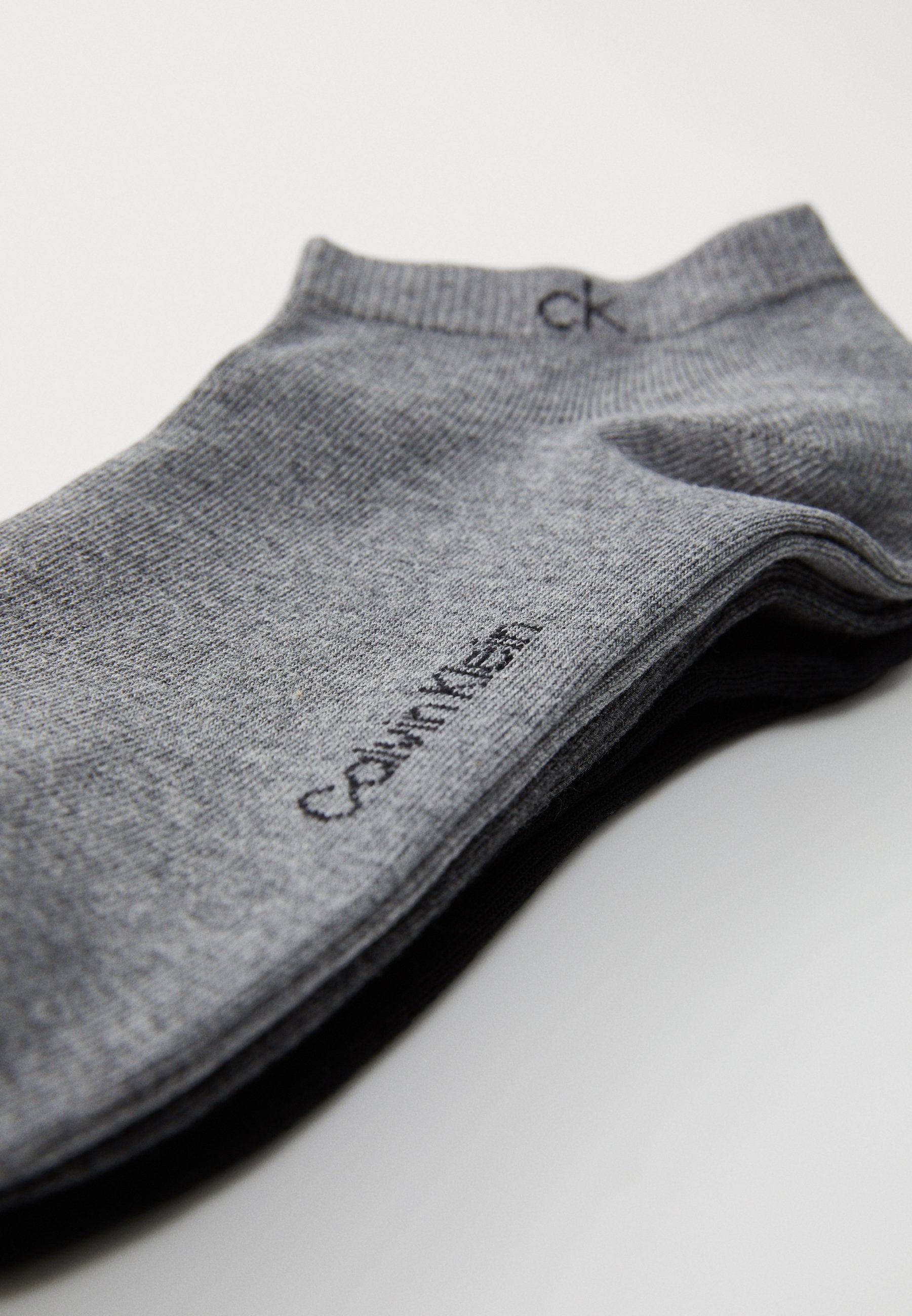 MEN 3 PACK - Sneaker socks - grey melange