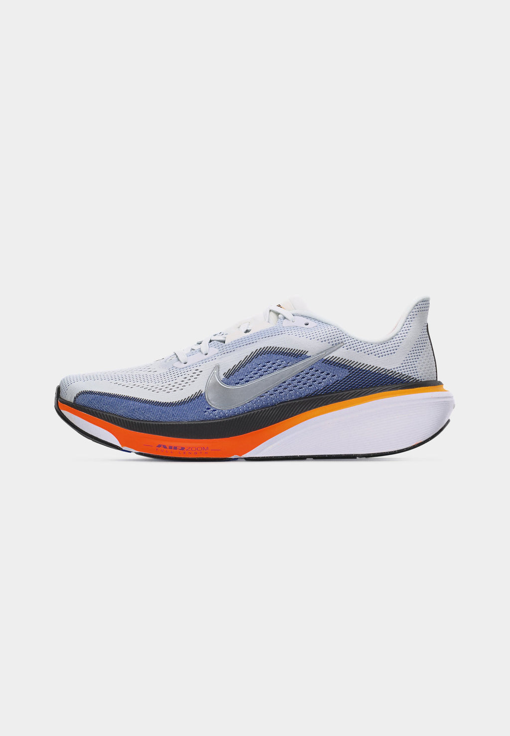 AIR ZOOM PEGASUS  - Road running shoes - white/metallic silver-coloured/lapis/total orange/laser orange/off noir