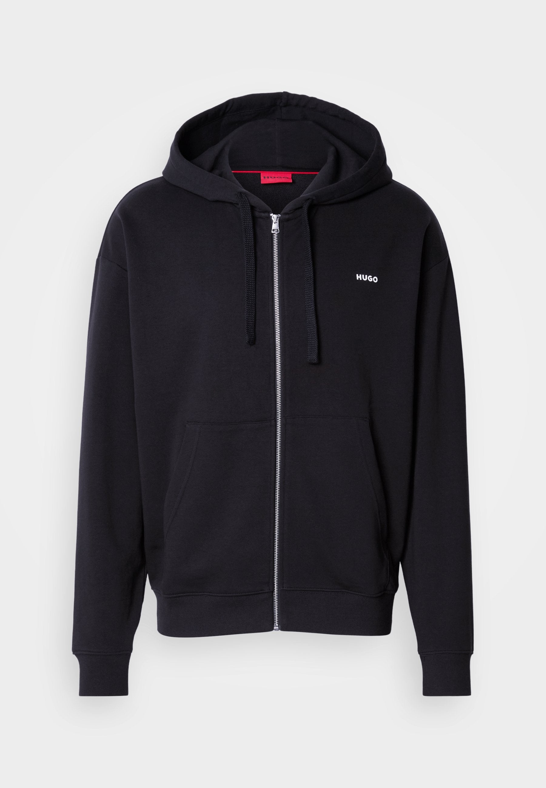 DAPO ZIP - Zip-up sweatshirt - black
