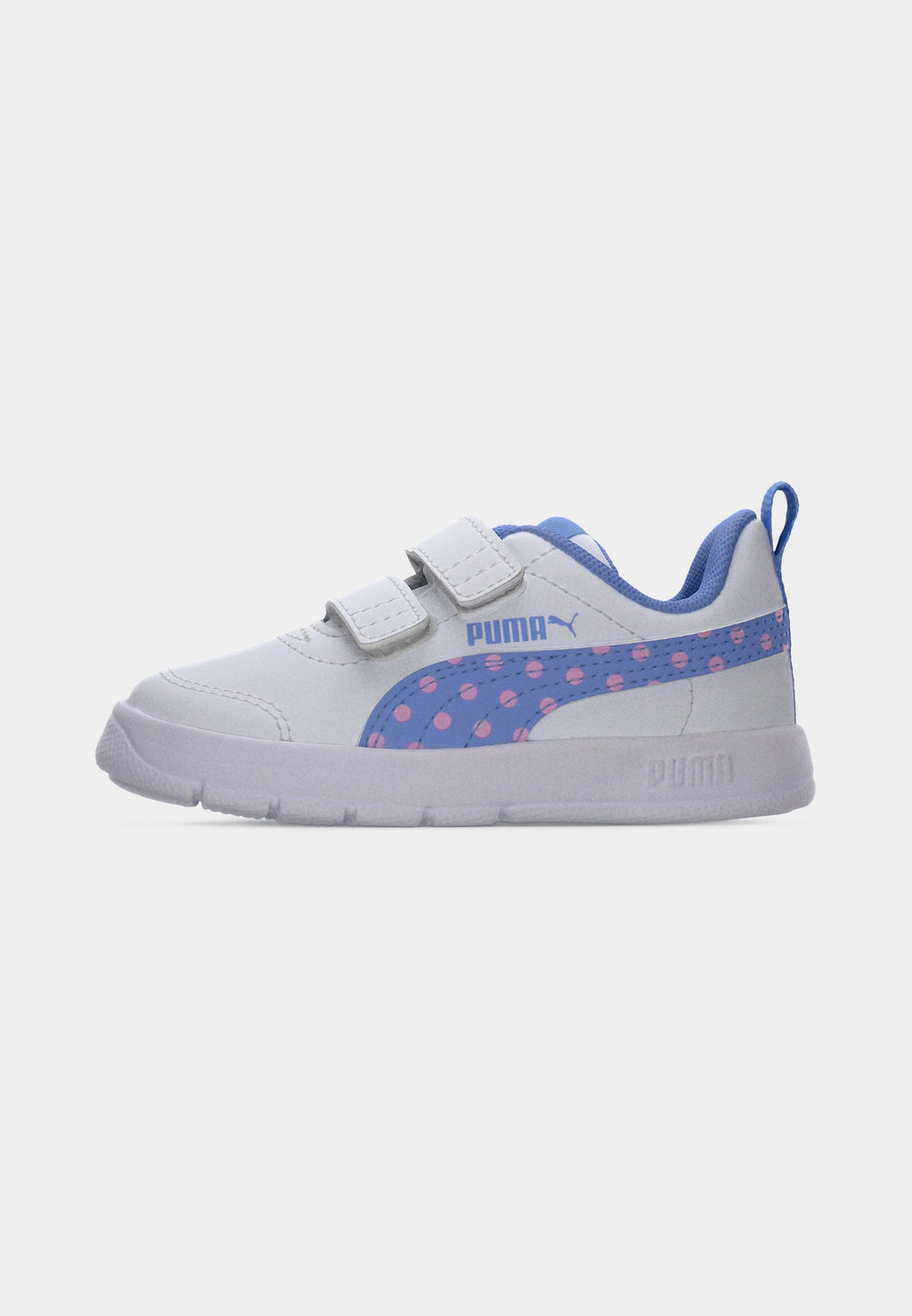 COURTFLEX V3 DOTTY UNISEX - Road running shoes - white/intense lavender/pink shimmer
