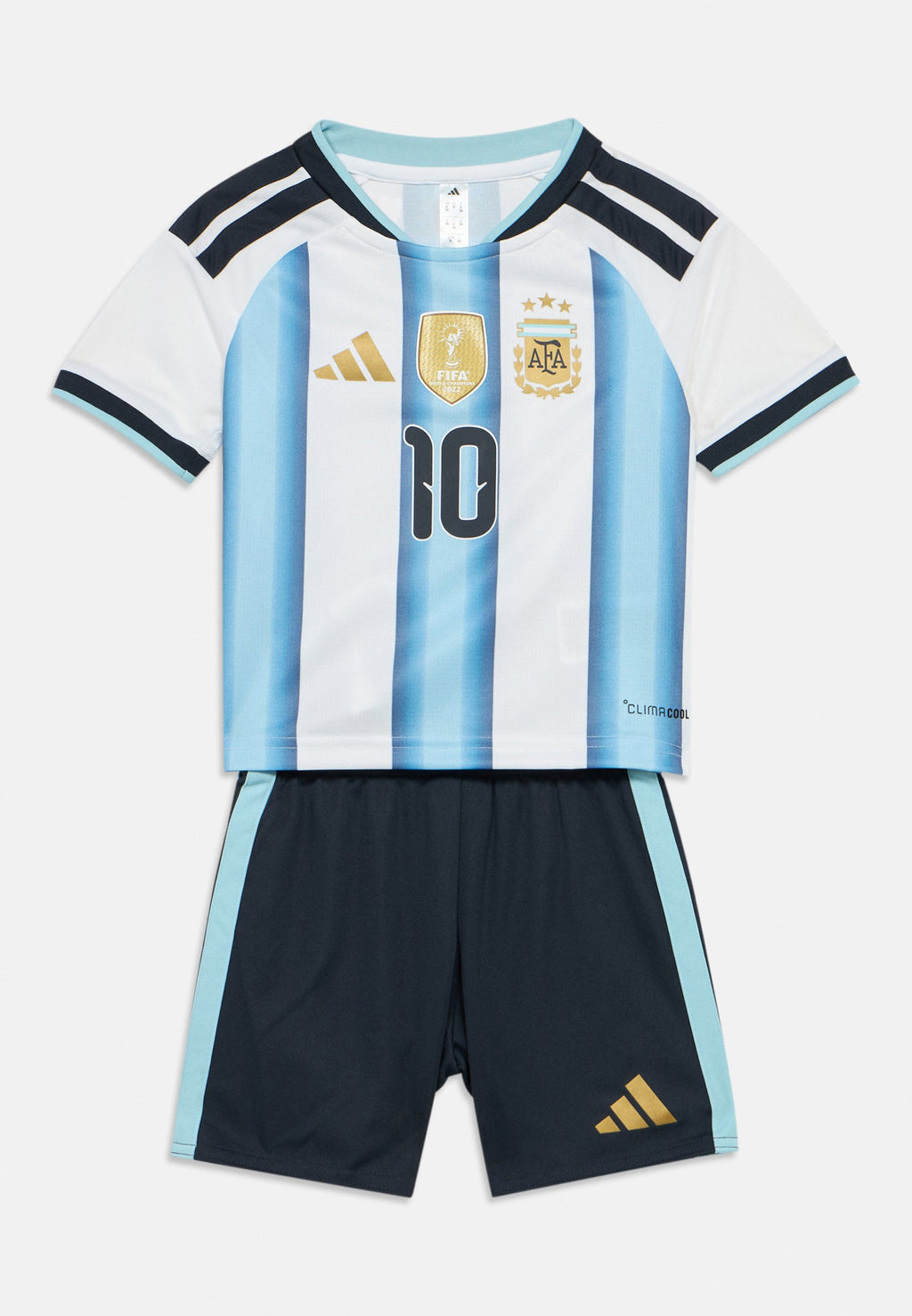 ARGENTINE 26 DOMICILE SET MESSI - Tenue de l'équipe nationale - blanc/bleu glacier/bleu clair