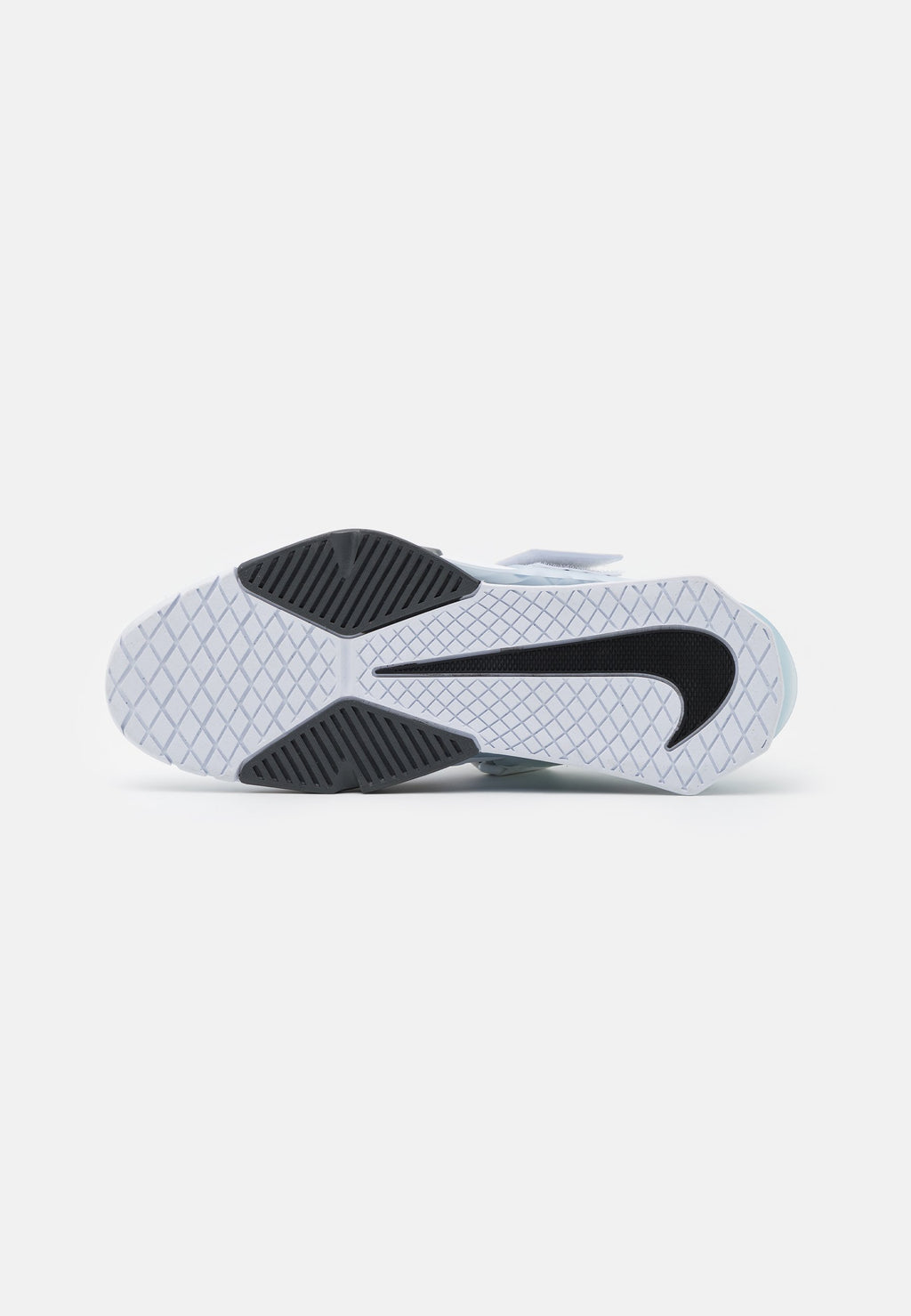 SAVALEOS - Training shoe - white/black/iron grey/laser orange