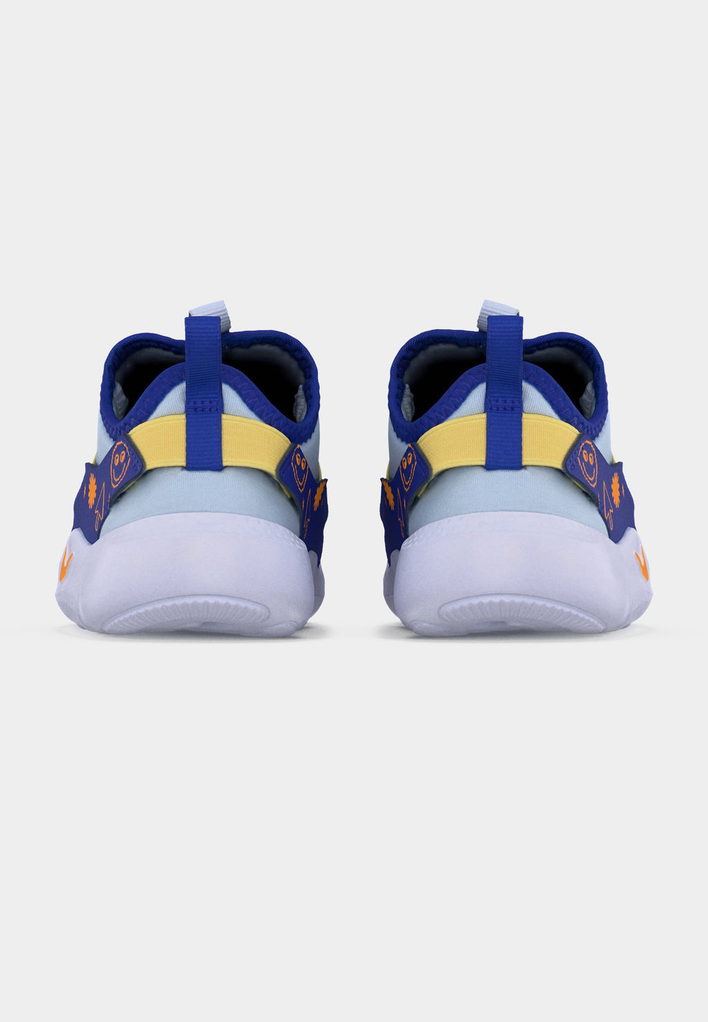 FLEX RUNNER 4 SE UNISEX - Yol koşu ayakkabısı - football grey/laser orange/lapis/soft yellow/white