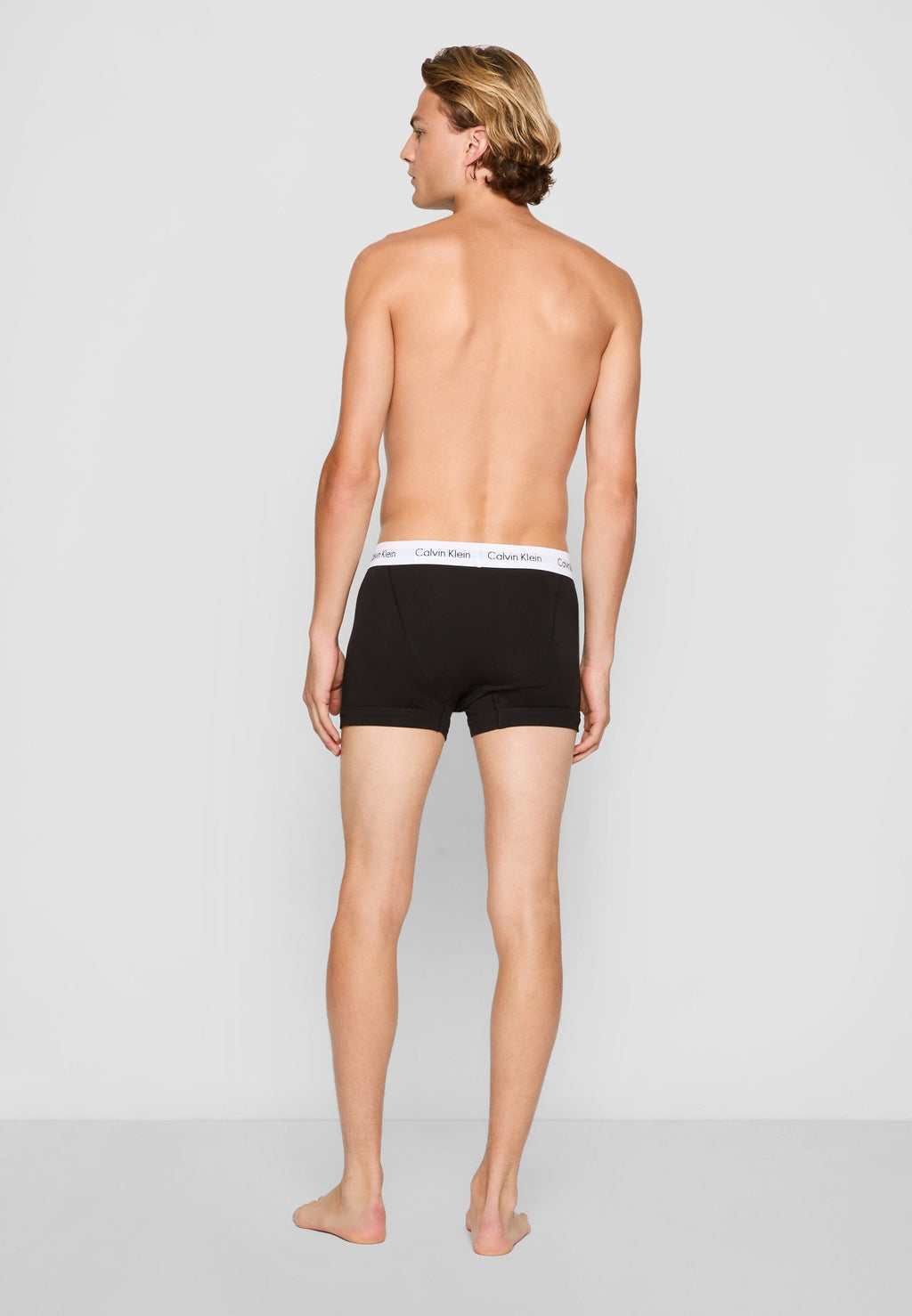 TRUNK 3 PACK COTTON STRETCH - Boxers - noir