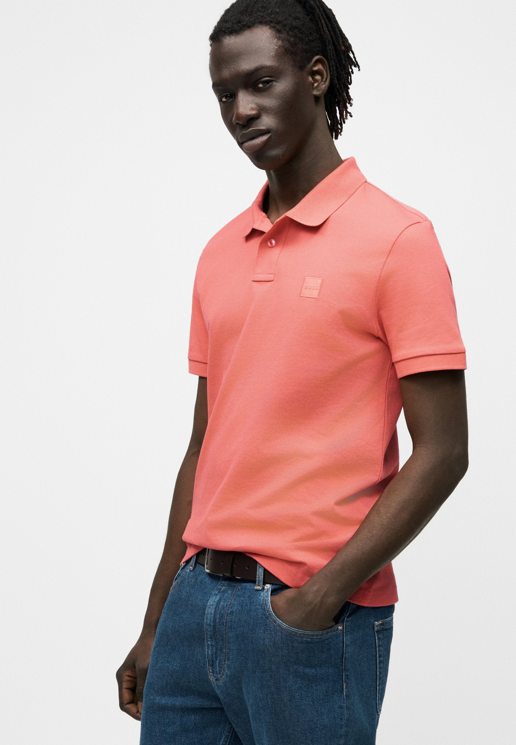 PASSENGER - Polo shirt - light pastel red