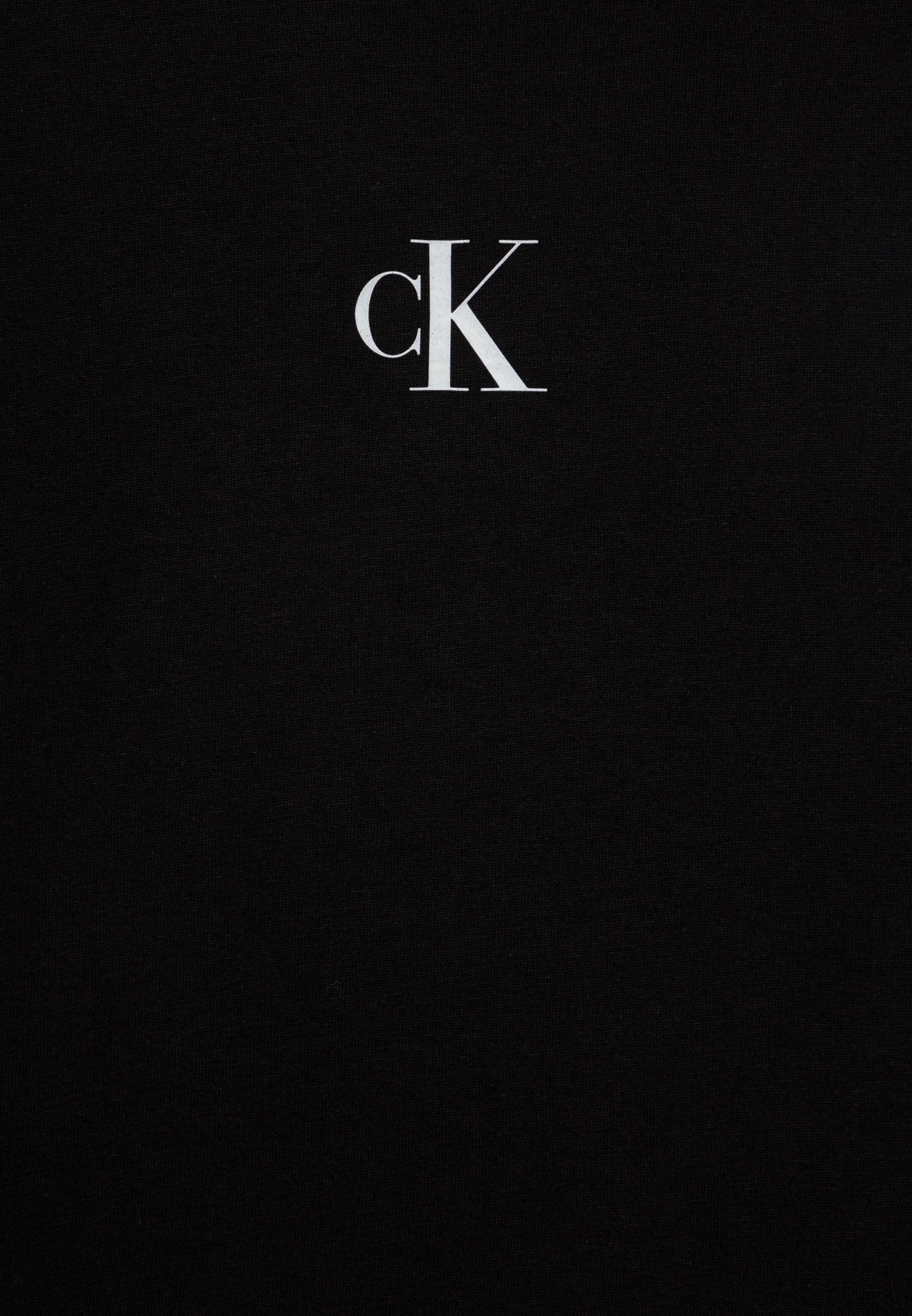 LOGO BOXY - Print T-shirt - black