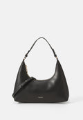 FOIL LOGO - Handbag - black/toasted coconut