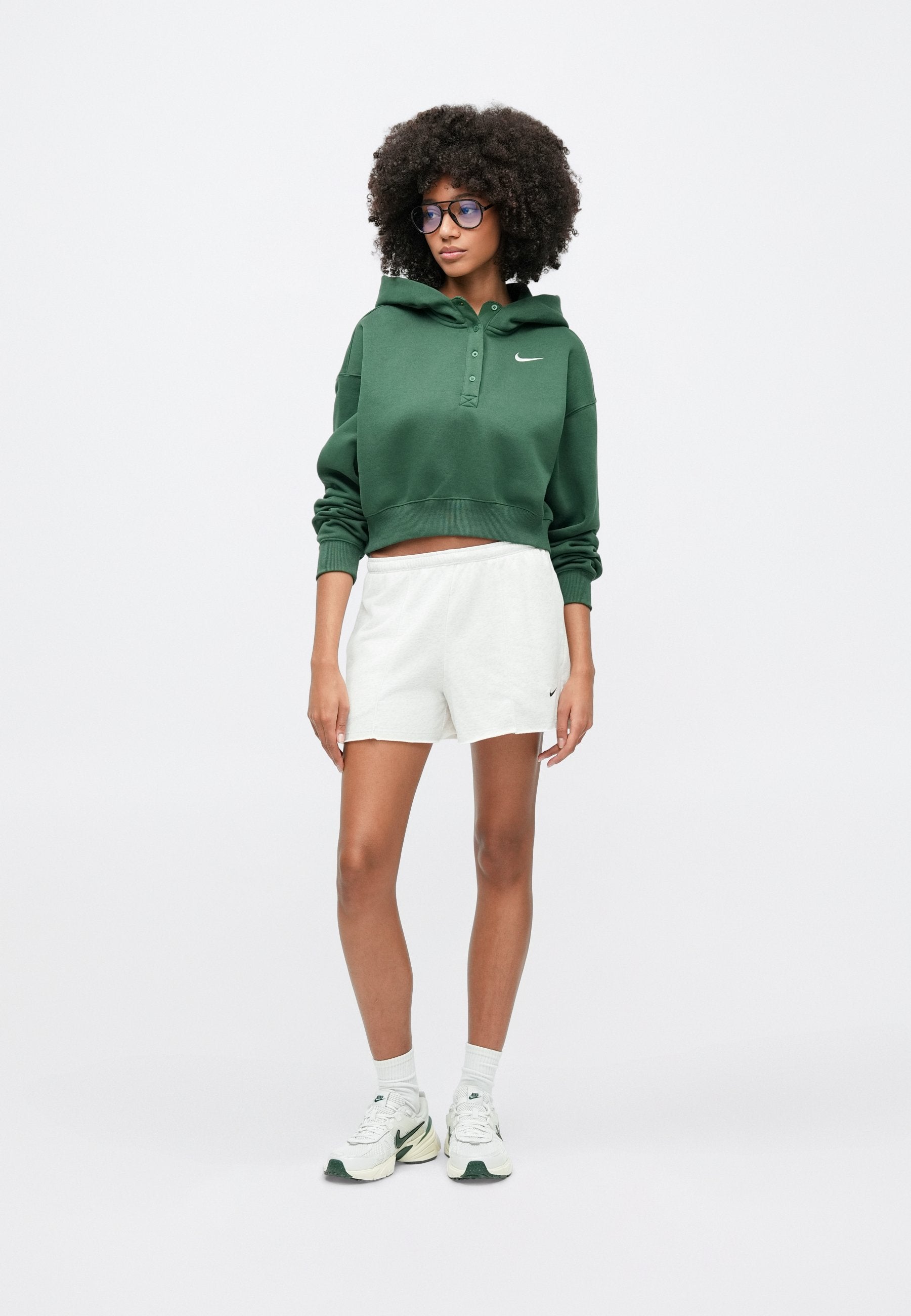 Shorts - birch heather/white/black