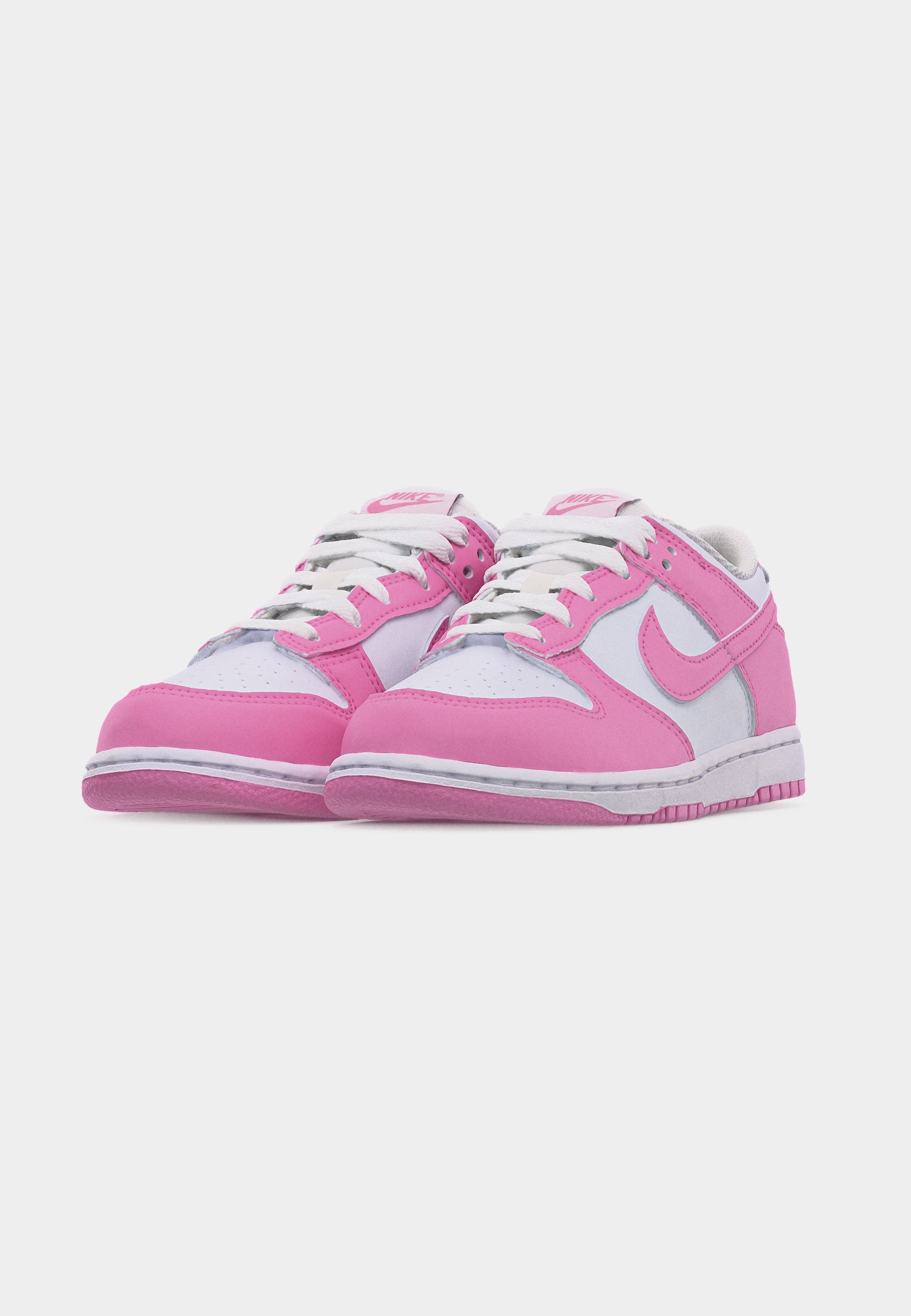 DUNK UNISEX - Baskets - white/pink rise