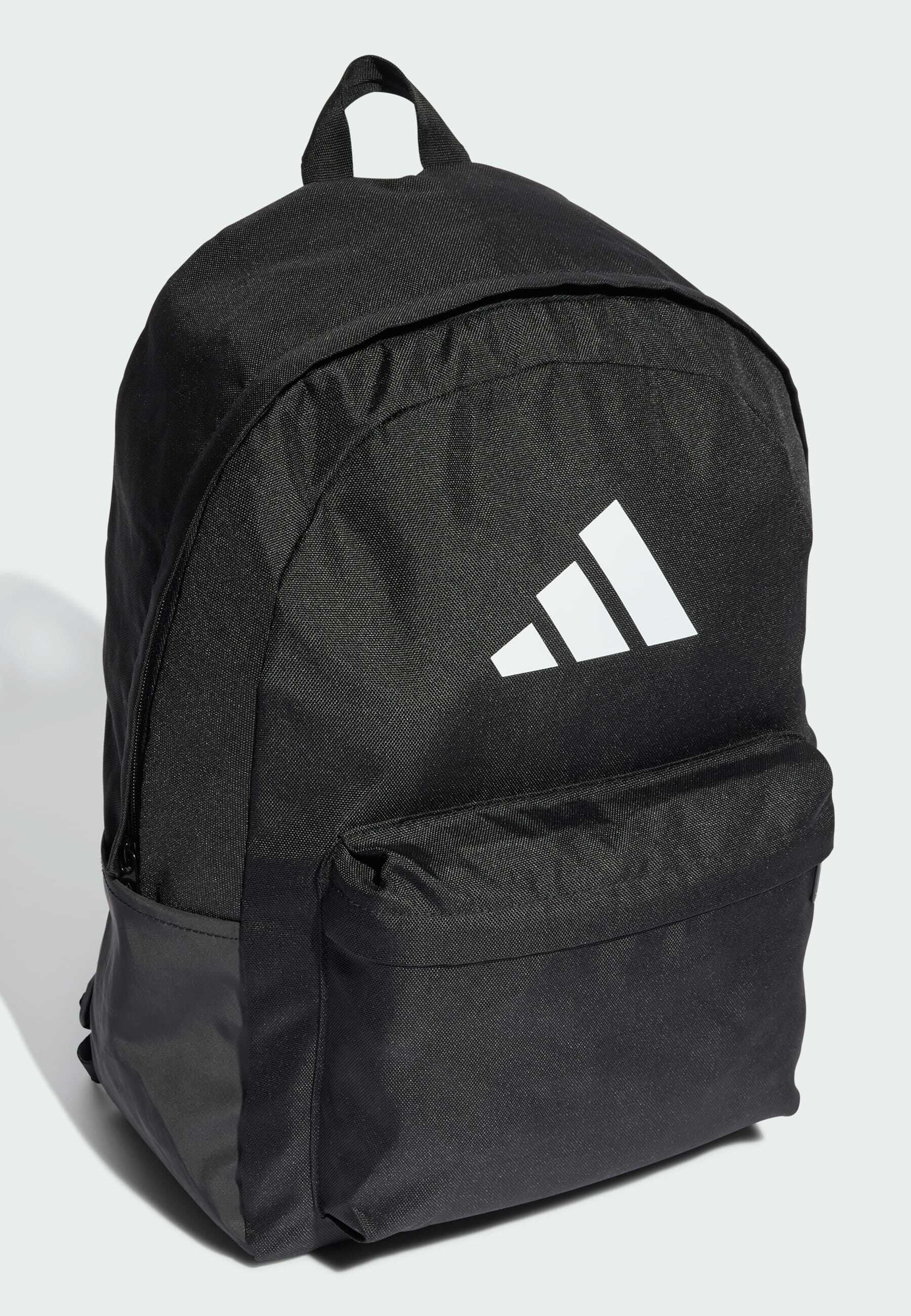 CLASSIC 3BARS BACKPACK UNISEX - Backpack - black   white