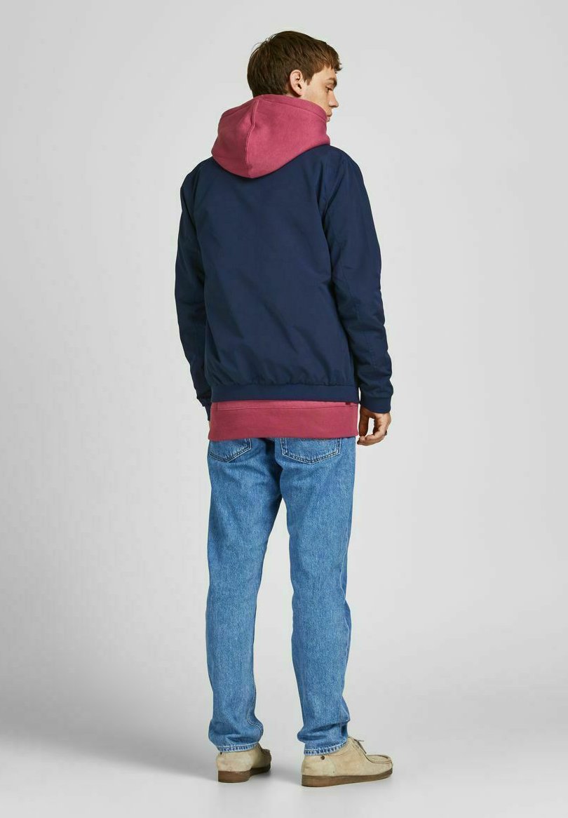 JJERUSH HARRINGTON - Bomber Jacket - navy blazer