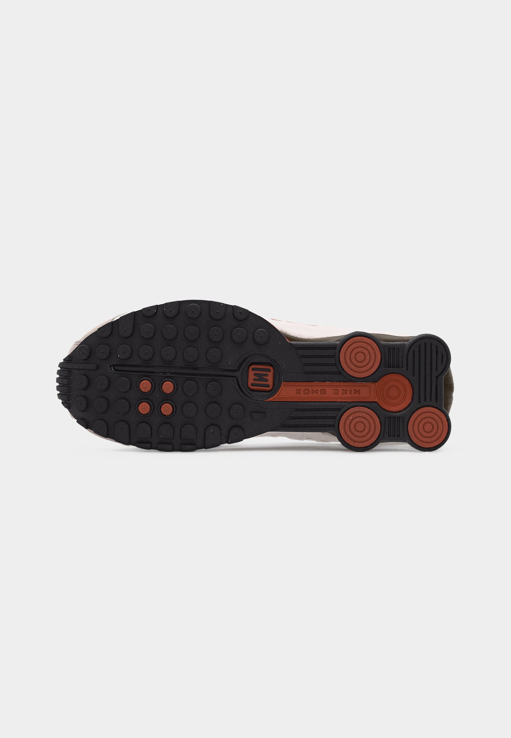 SHOX R4 UNISEX - Trainers - vast grey/dark hazel/dusty peach/black