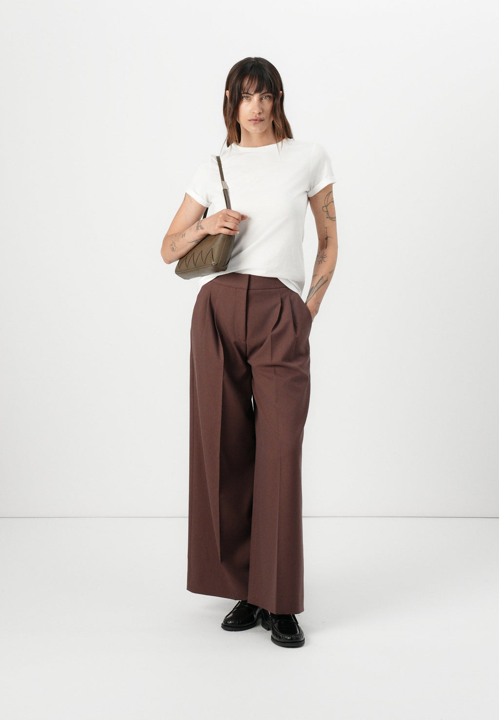 THE PLAIN TEE - Basic T-shirt - white