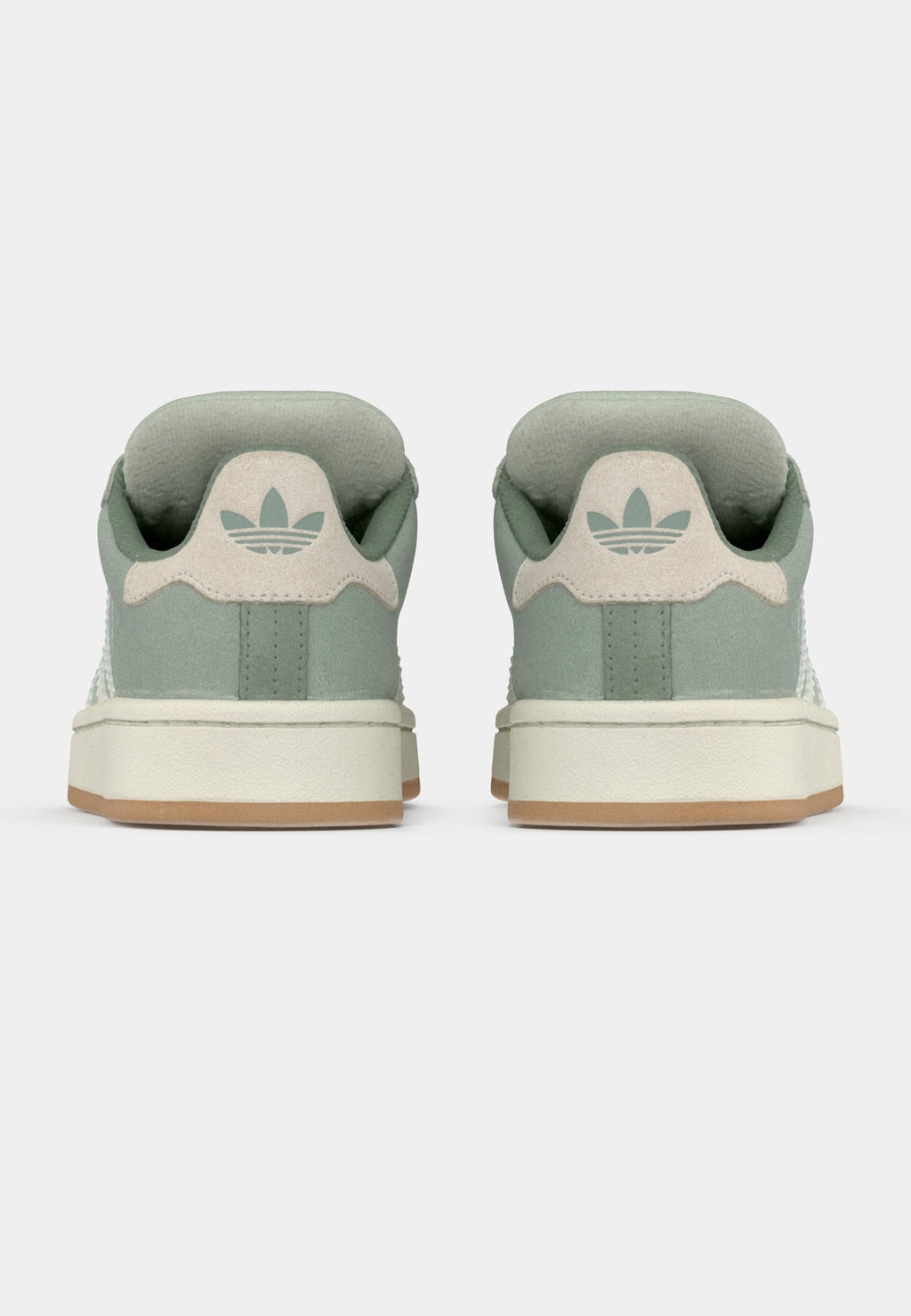 CAMPUS 00S UNISEX - Skate shoes - linen green/core white/silver-coloured green