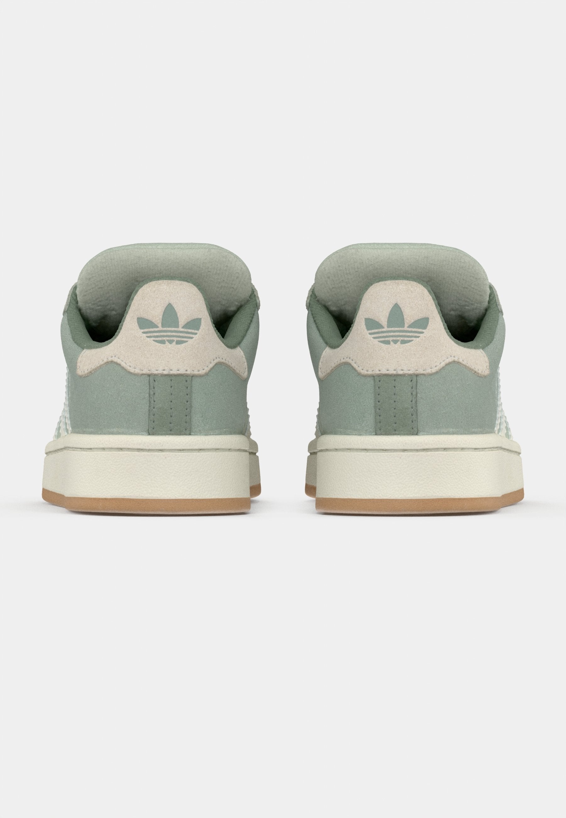 CAMPUS 00S UNISEX - Skate shoes - linen green/core white/silver-coloured green