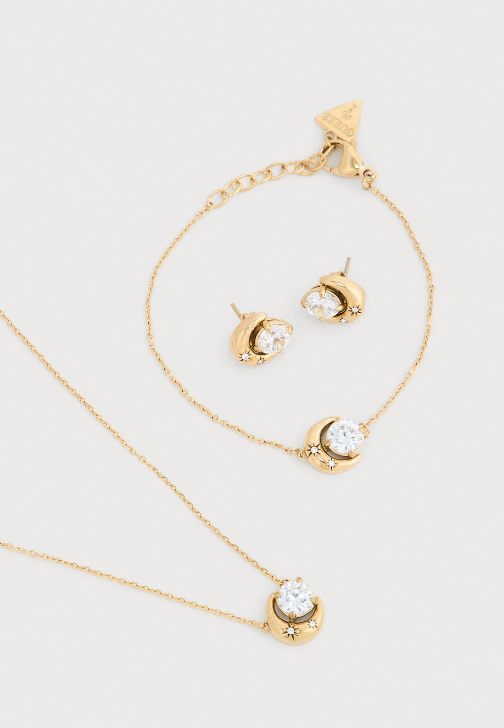 PARURE AURORA - Collier - couleur or jaune