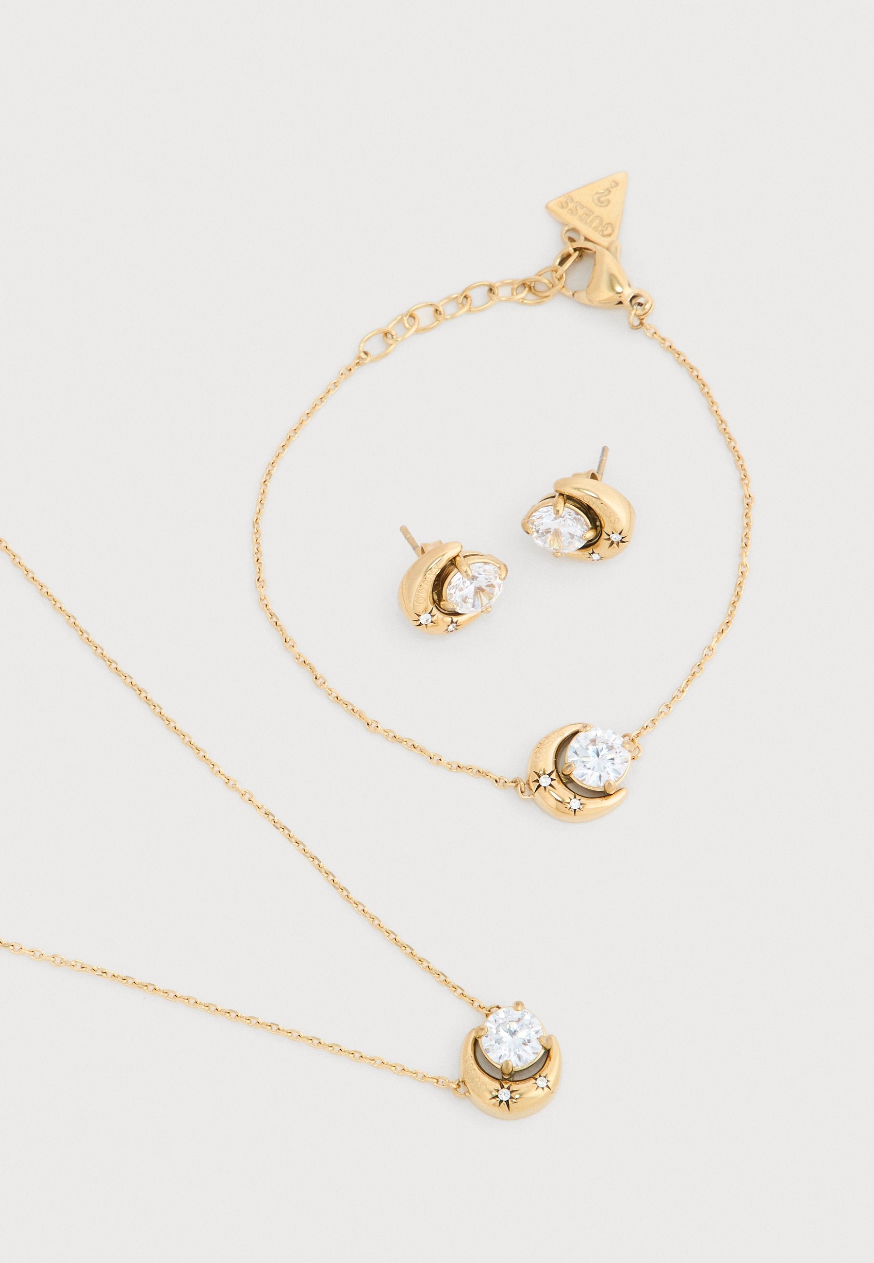 PARURE AURORA - Collier - couleur or jaune