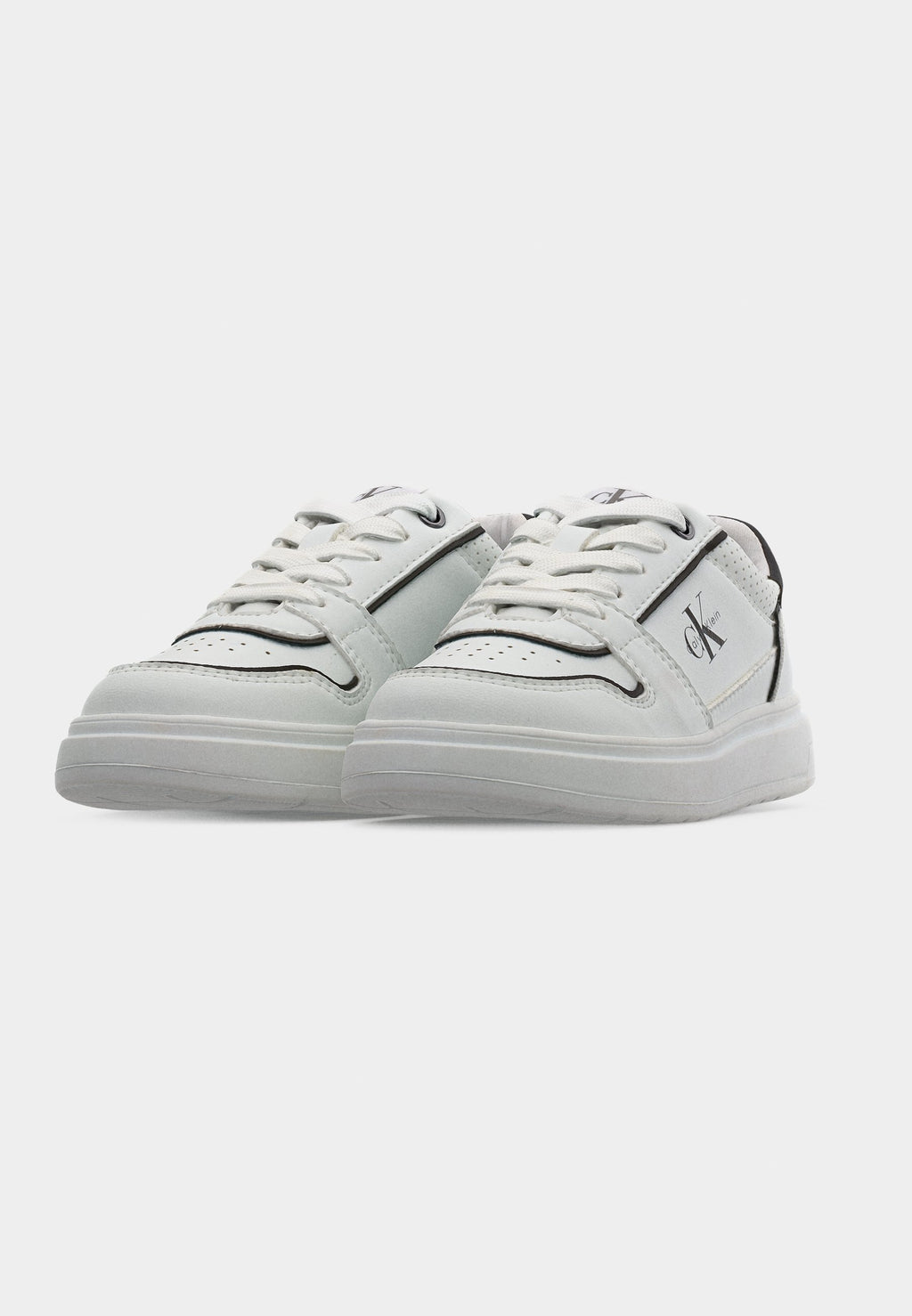 MANHATTAN UNISEX - Trainers - white/black