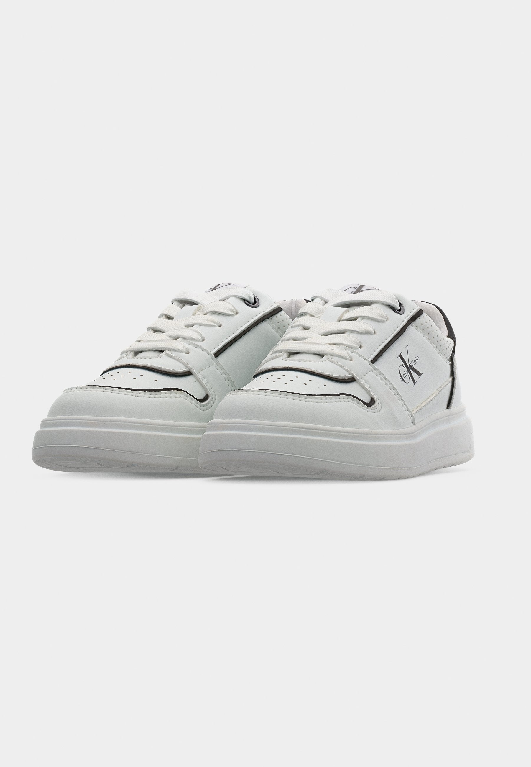 MANHATTAN UNISEX - Trainers - white/black