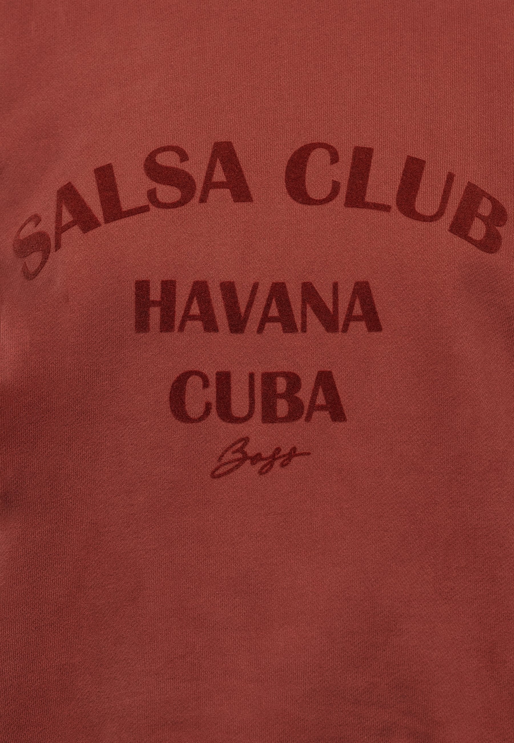 Sweatshirt - dark red
