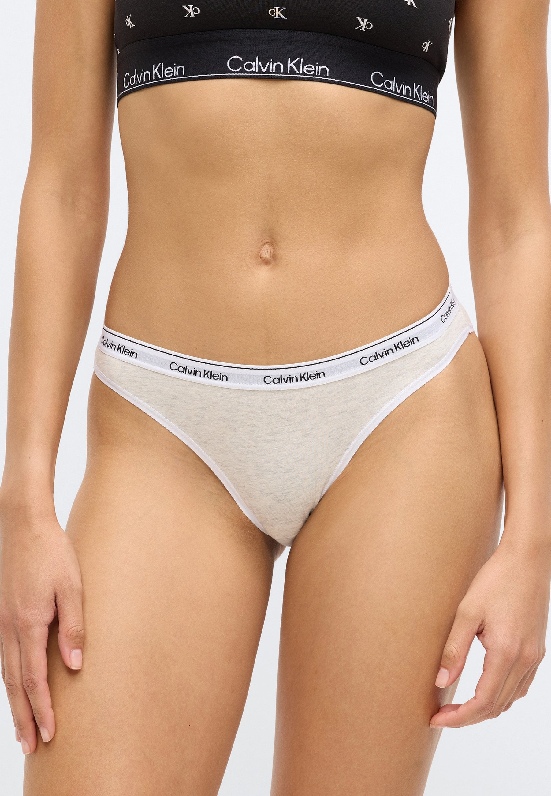 ICON LOGO 5 PACK - Briefs - black/snow heather