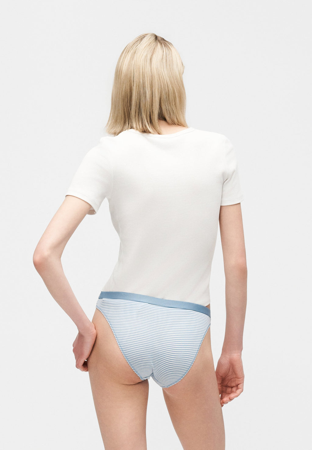 HERITAGE 3 PACK  - Briefs - ivory/brisk blue