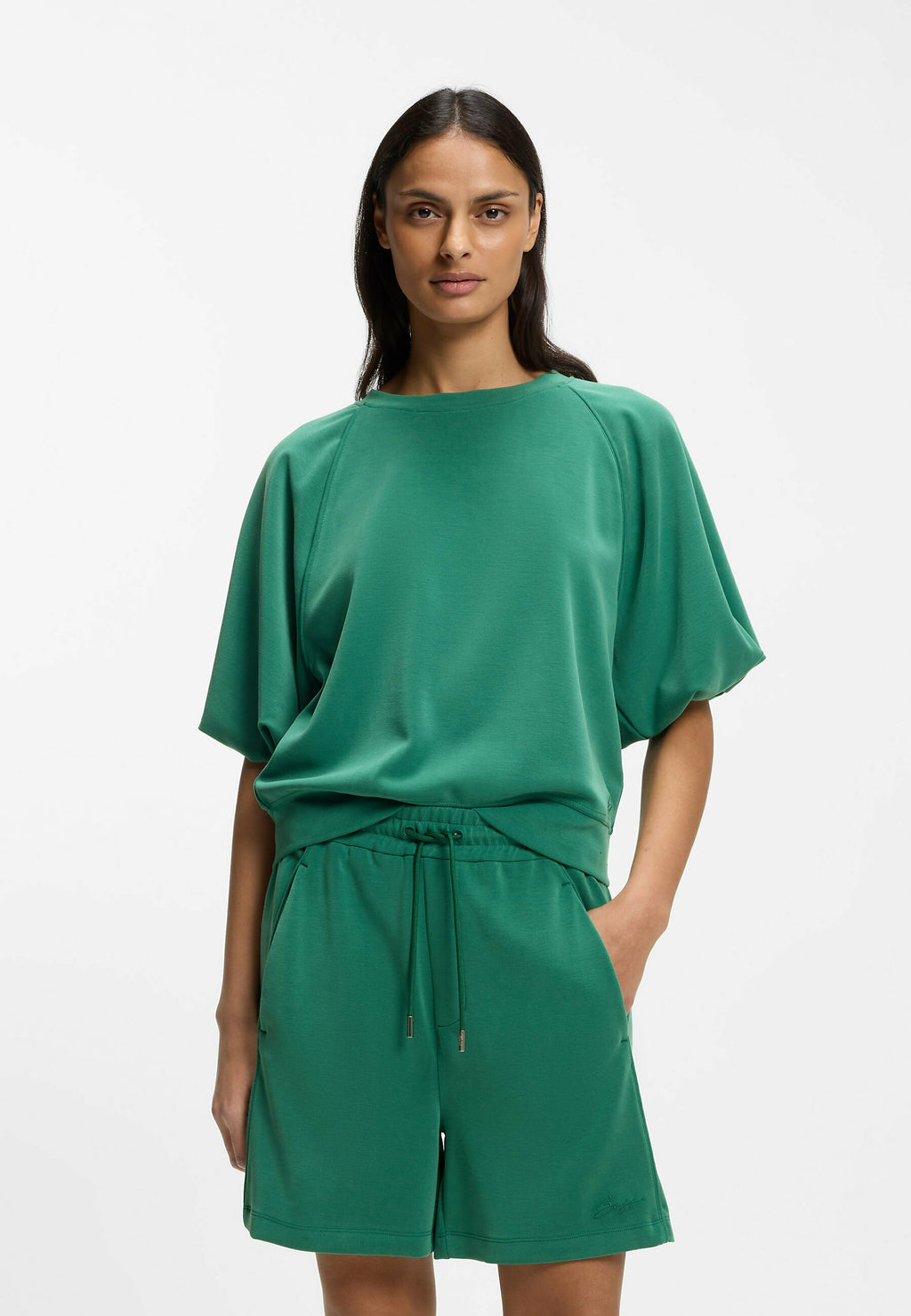 C_ETAMI - Basic T-shirt - dark green two