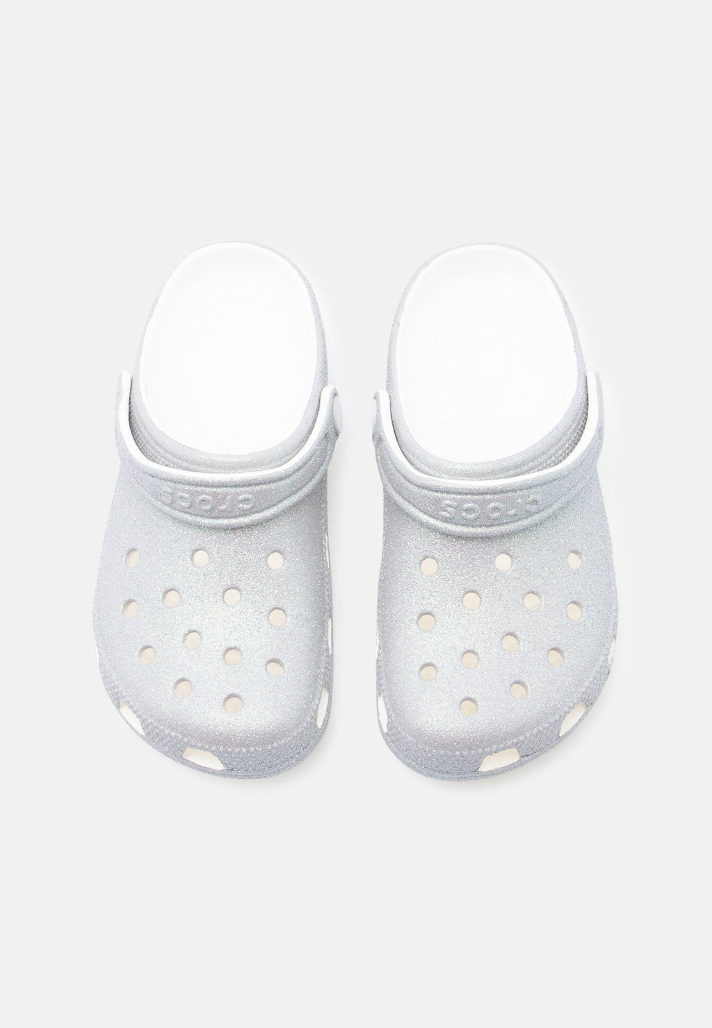 CLASSIC IRIDESCENT UNISEX - Mules - white