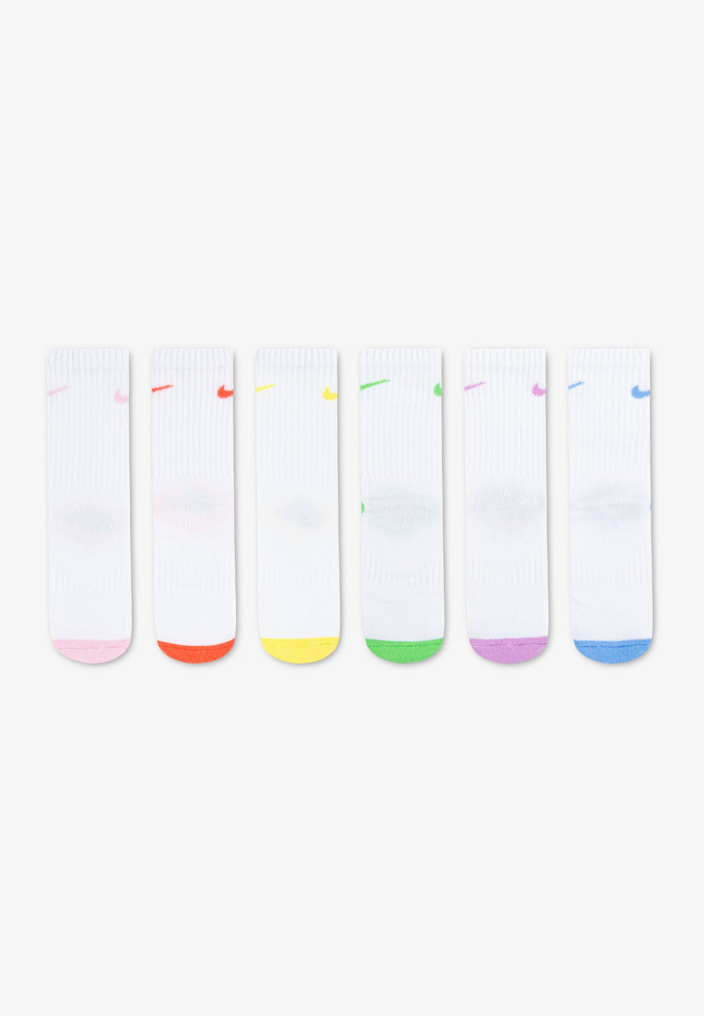 SMILEY CREW UNISEX 6 PACK  - Socks - white/multi-coloured