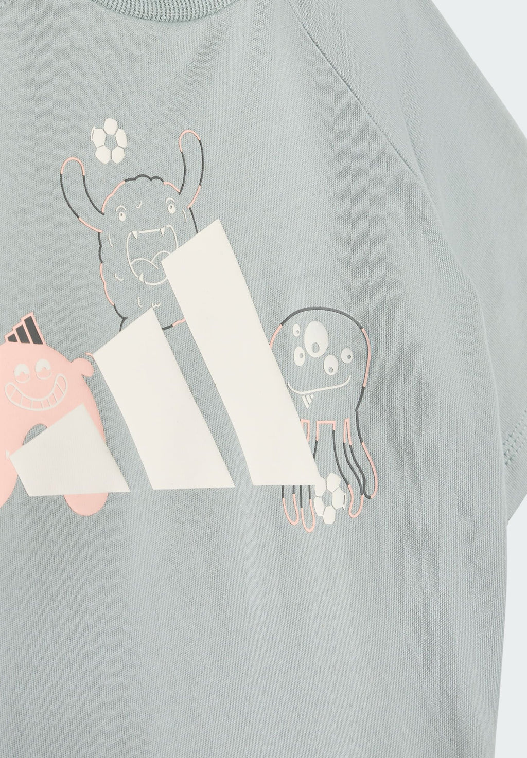 TIRO_NSTER T-SHIRT SET-INFANT UNISEX - Tracksuit - sage/white