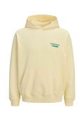 JORNORREBRO TYPO BACK SWEAT HOOD SN - Hoodie - pastel yellow