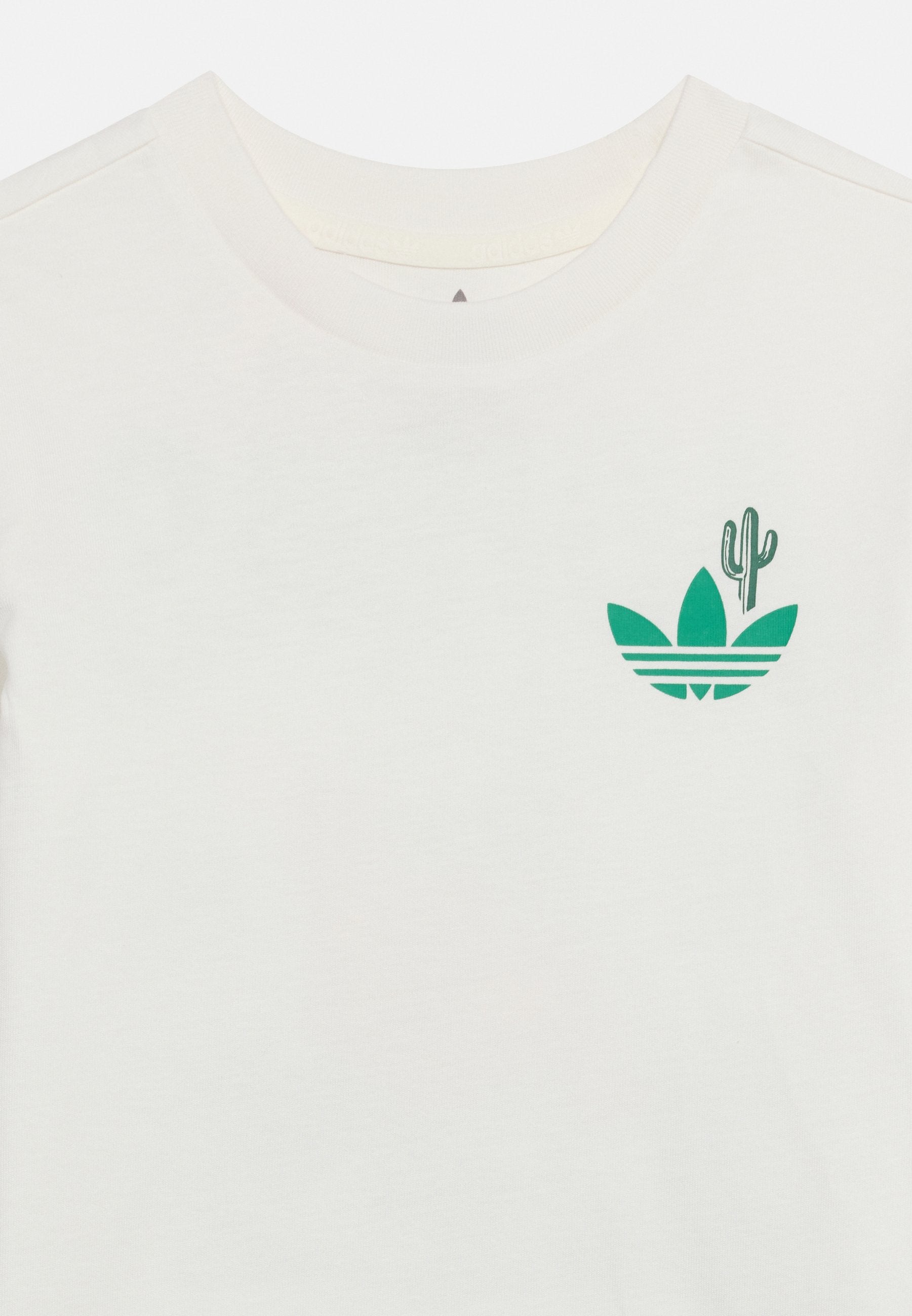T-SHIRT WESTERN UNISEXE - T-shirt imprimé - blanc essentiel